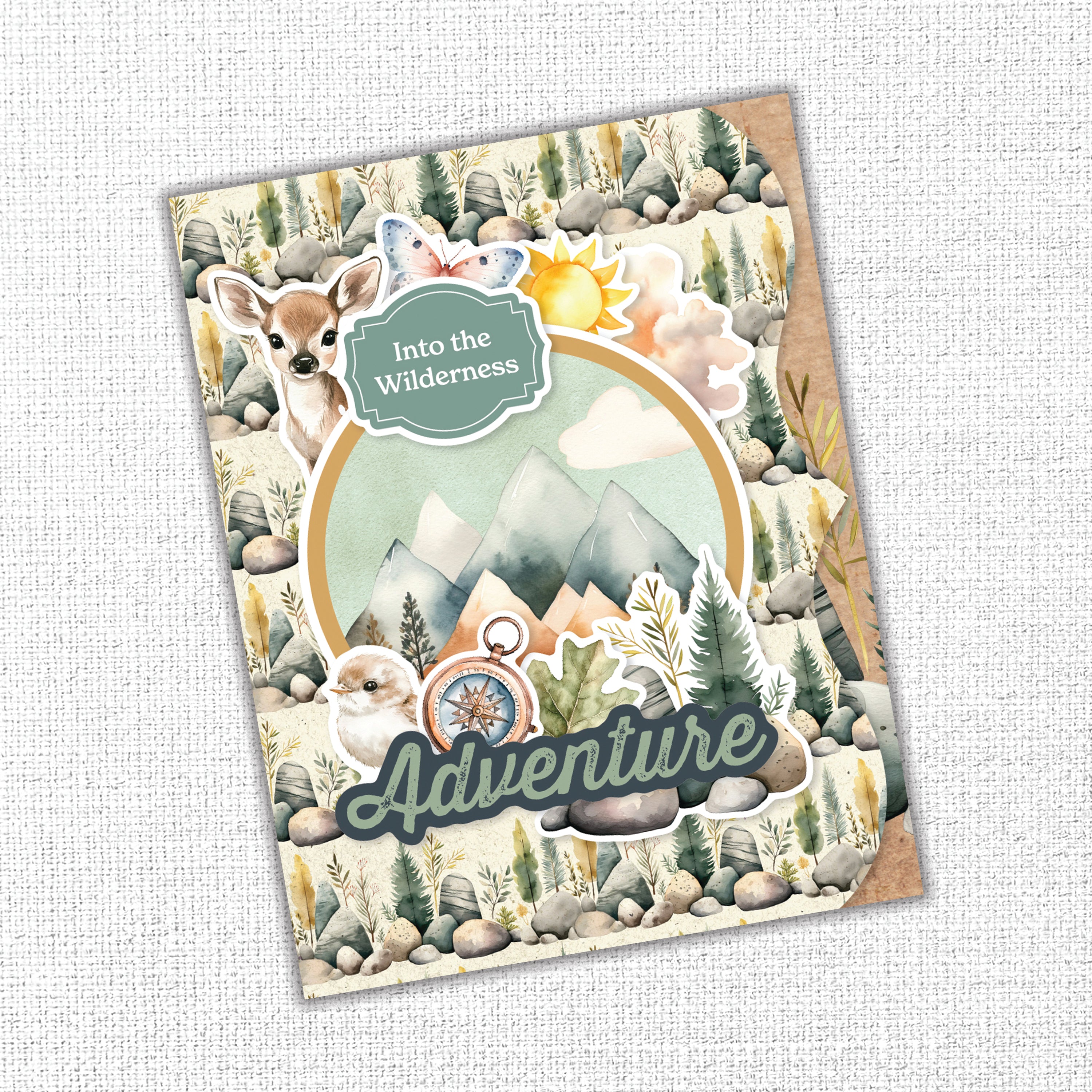 Campfire Tales 8.5x11" Mini Folio Kit 36796