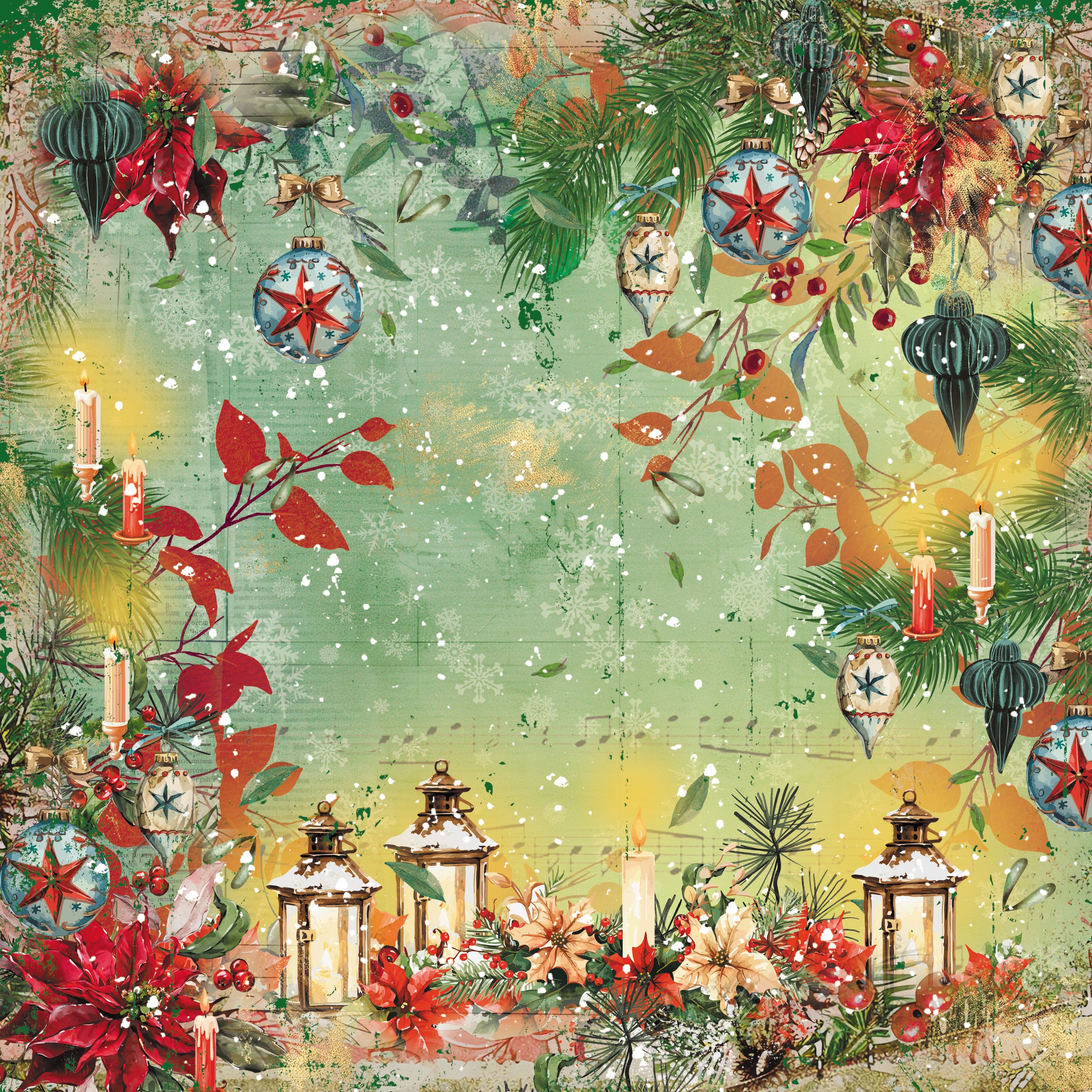 Christmas by Candlelight 6” x 6” Paper Pad