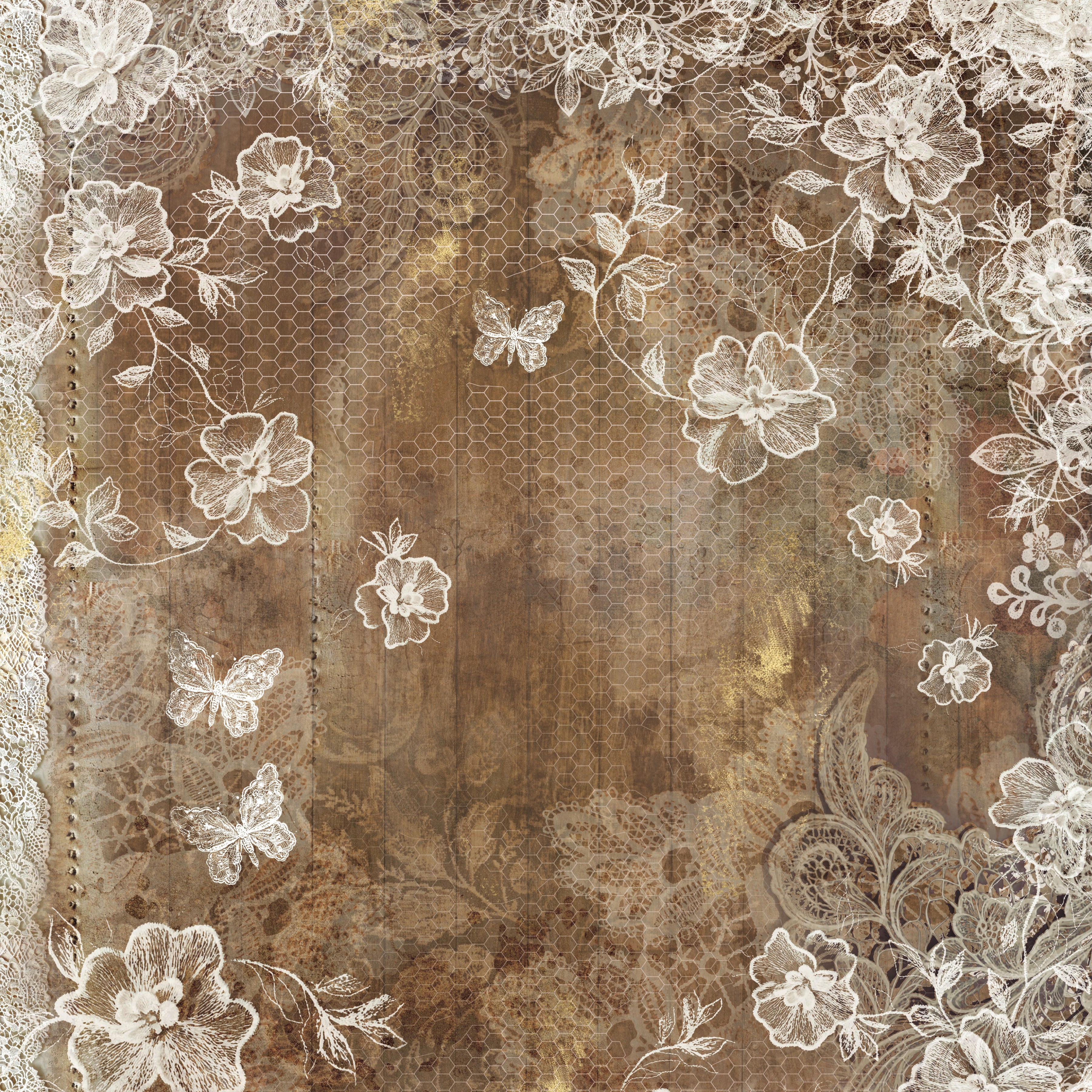 Sara Signature Antique Lace - 12" x 12" Paper Pad