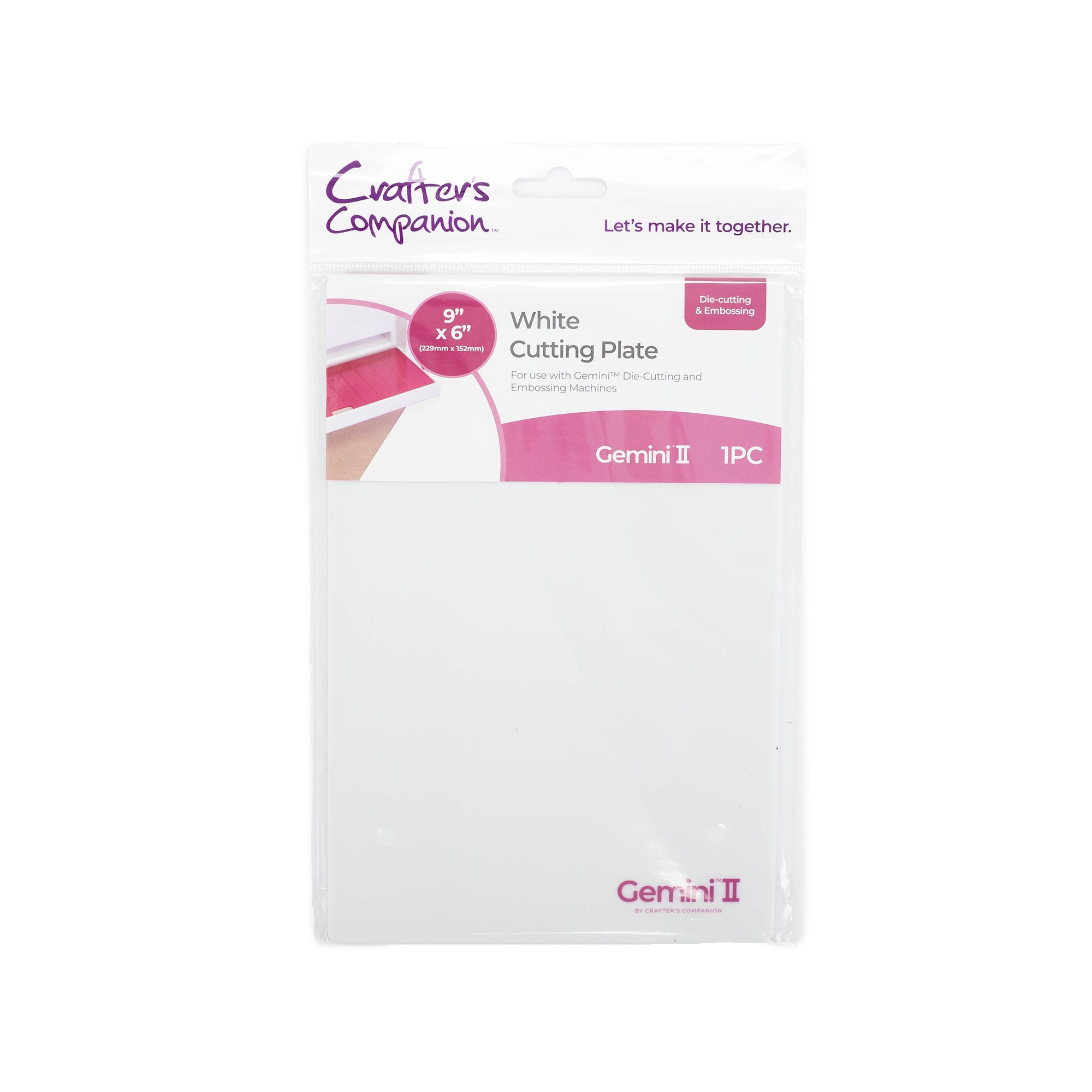 Gemini II Accessories - 9x6 White Cutting Plate