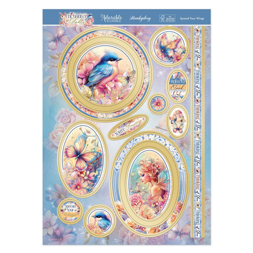 Spread Your Wings Luxury Topper Set