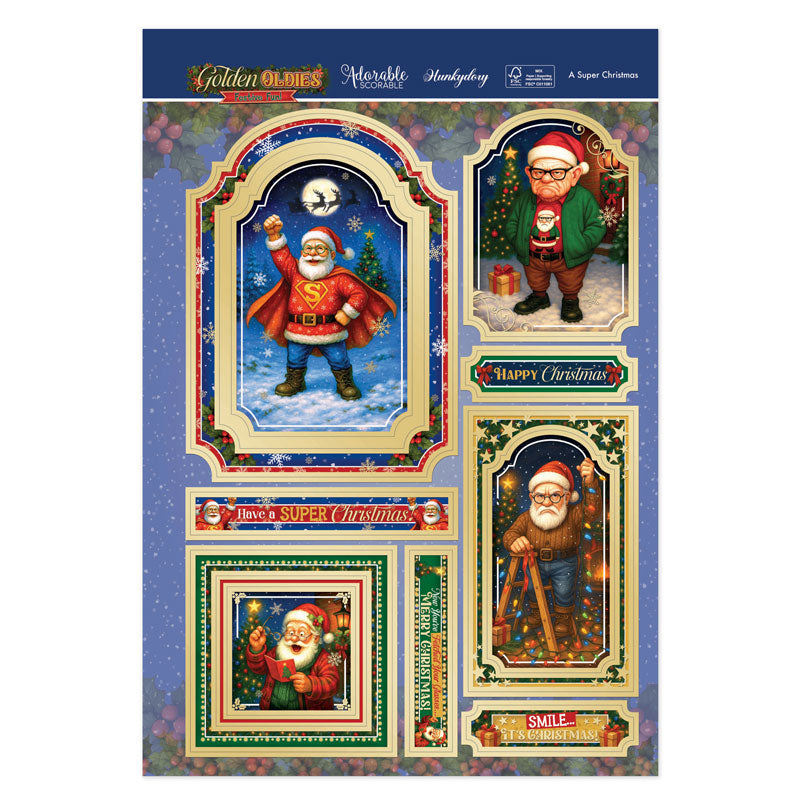 A Super Christmas Luxury Topper Set