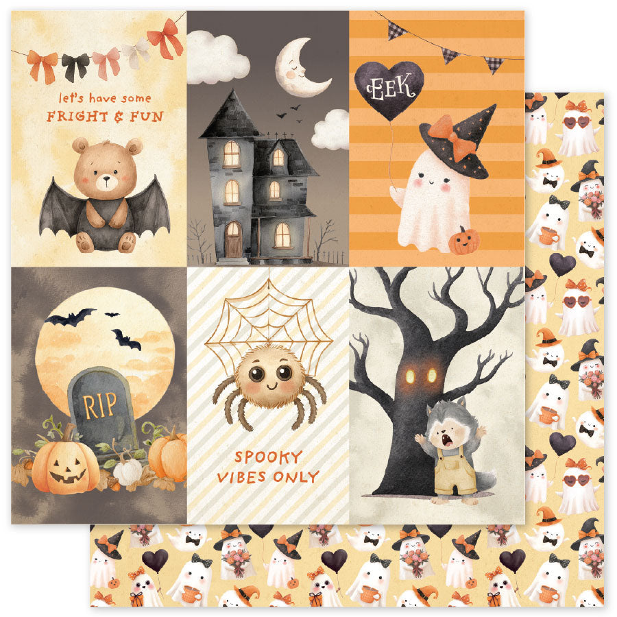 Halloween Hollow C 12x12 Paper (12pc Bulk Pack) 35376