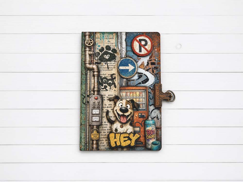 Printed Art Junk Journal: Stickers, Cut-Outs, Backgrounds For Art And Craft - Furry Friends 2