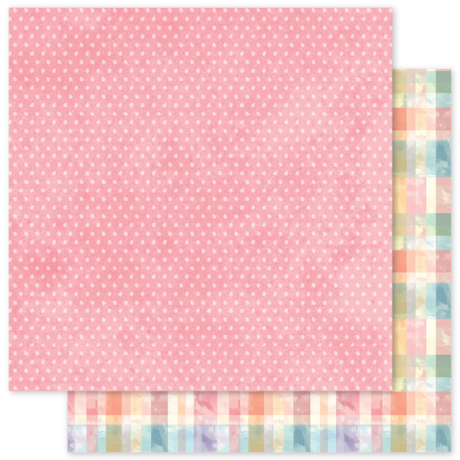 Hop Into Spring Basics D 12x12 Paper (12 pc Bulk Pack) 36154