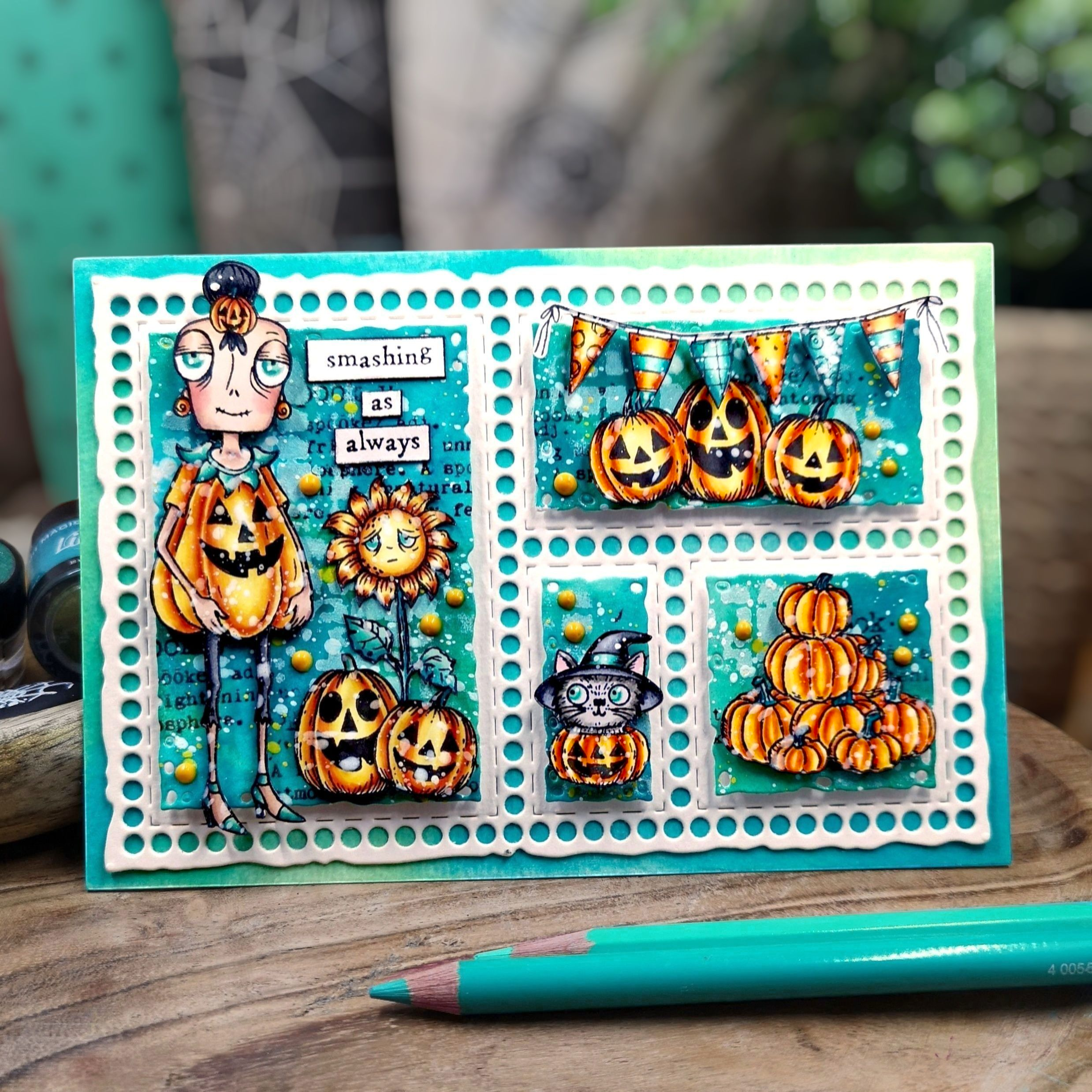 AALL and Create - A7 Stamp Set - Wee Witch