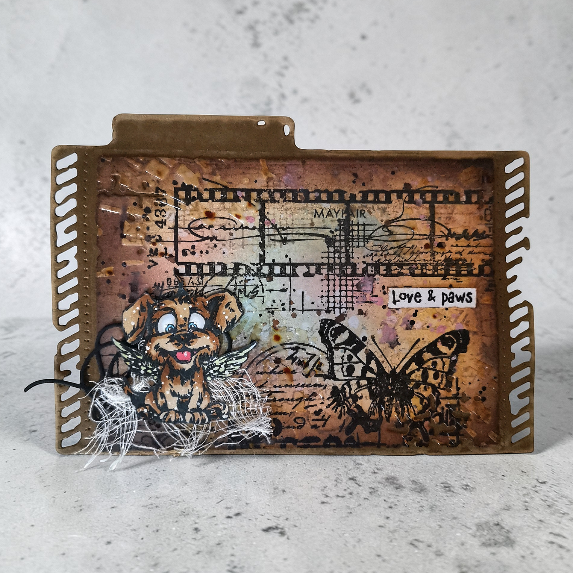 AALL and Create - A6 Stamp Sets - Splatter Film