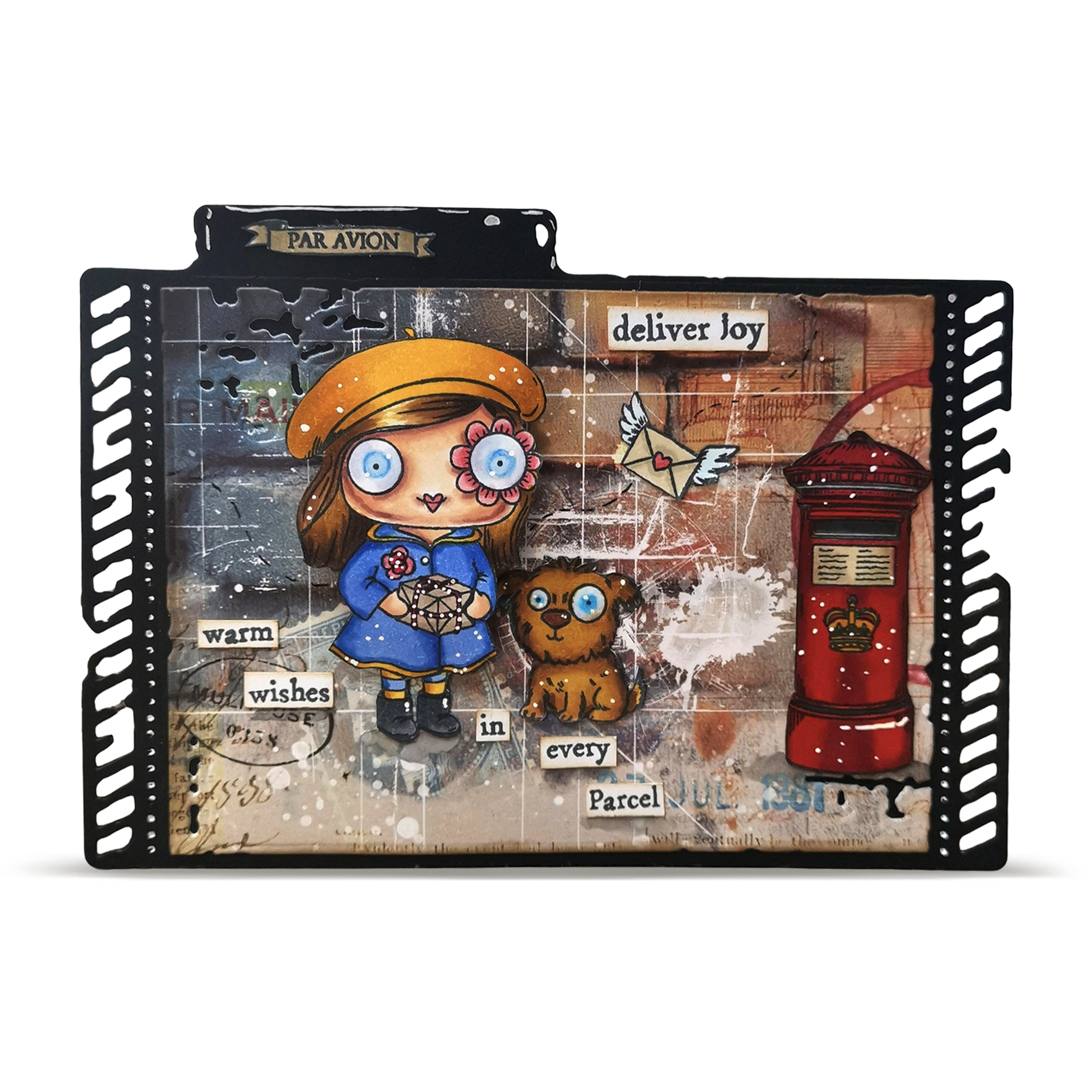 AALL and Create - A7 - Stamp Sets - Deliver Joy