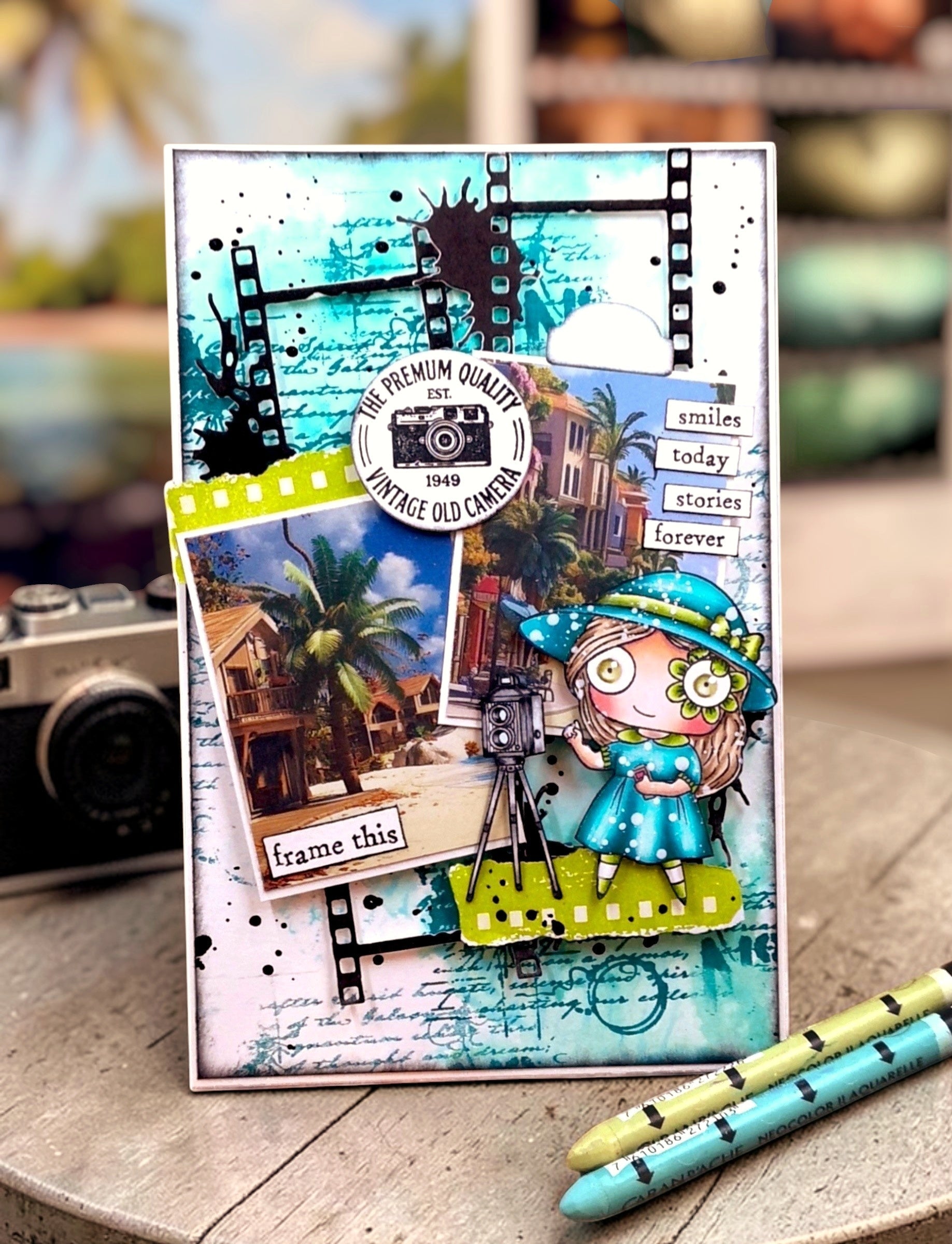 AALL and Create - A6 Stamp Sets - Splatter Film