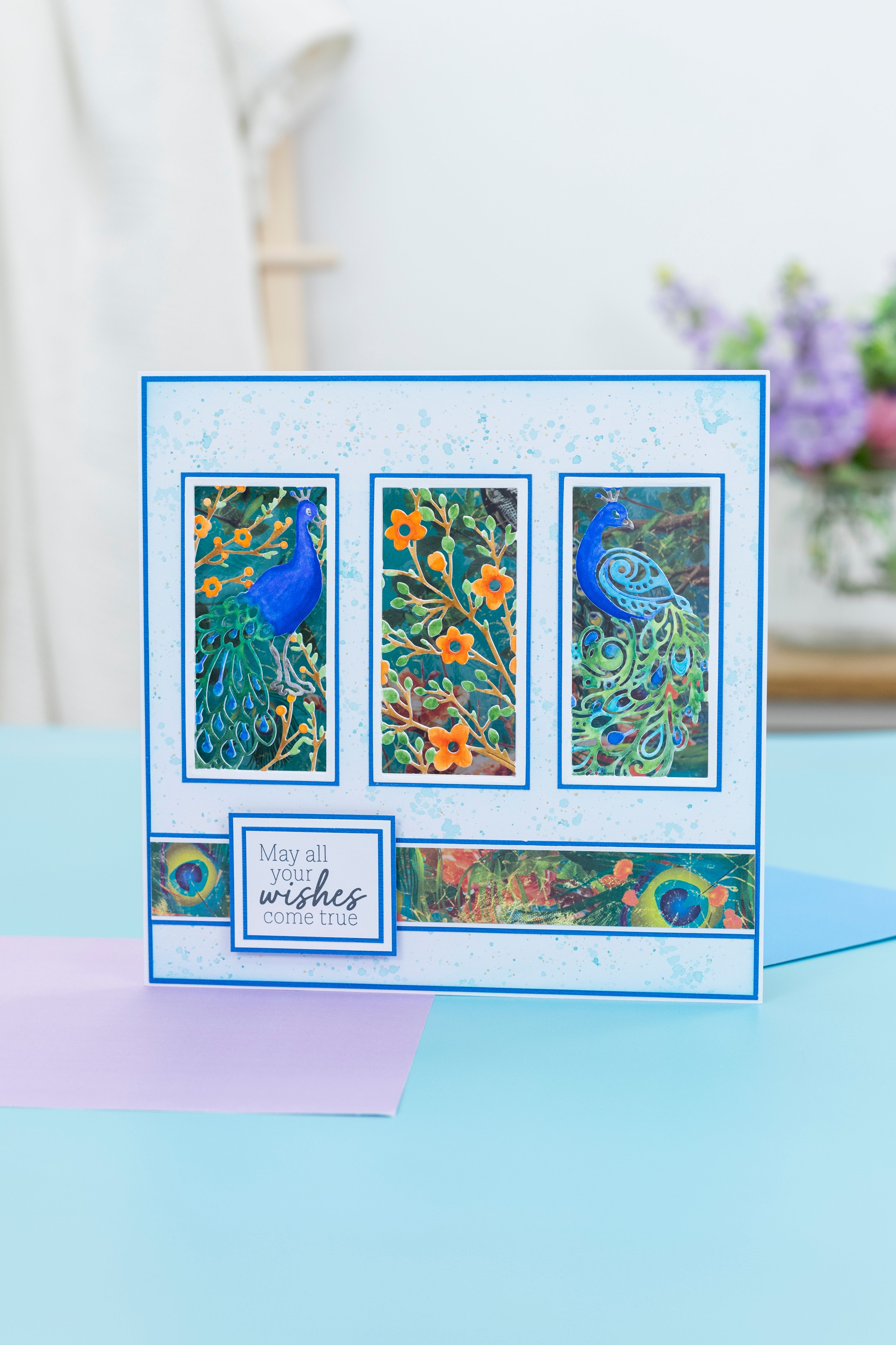 Graceful Plumes Paper Pad 6”x6”