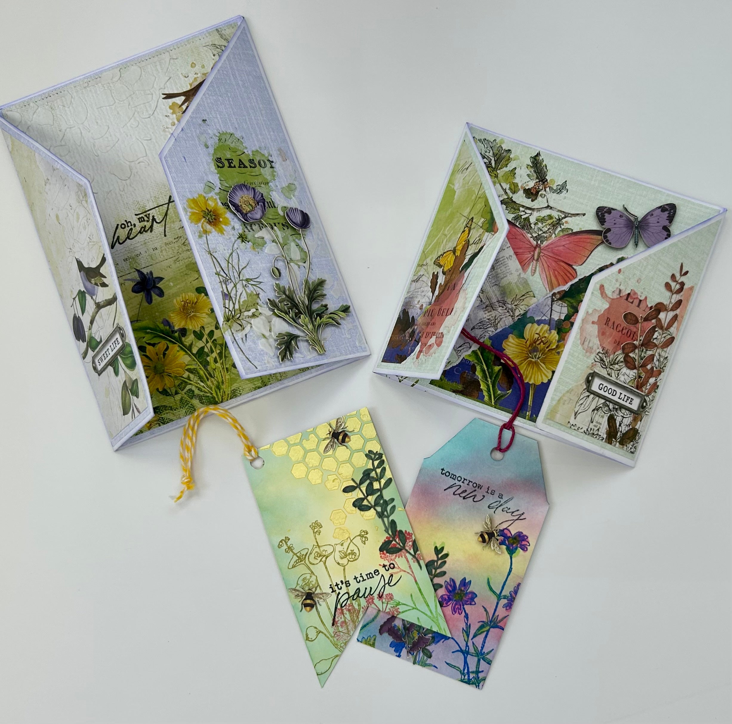 Trifold Wildflower Garden & Tags Class