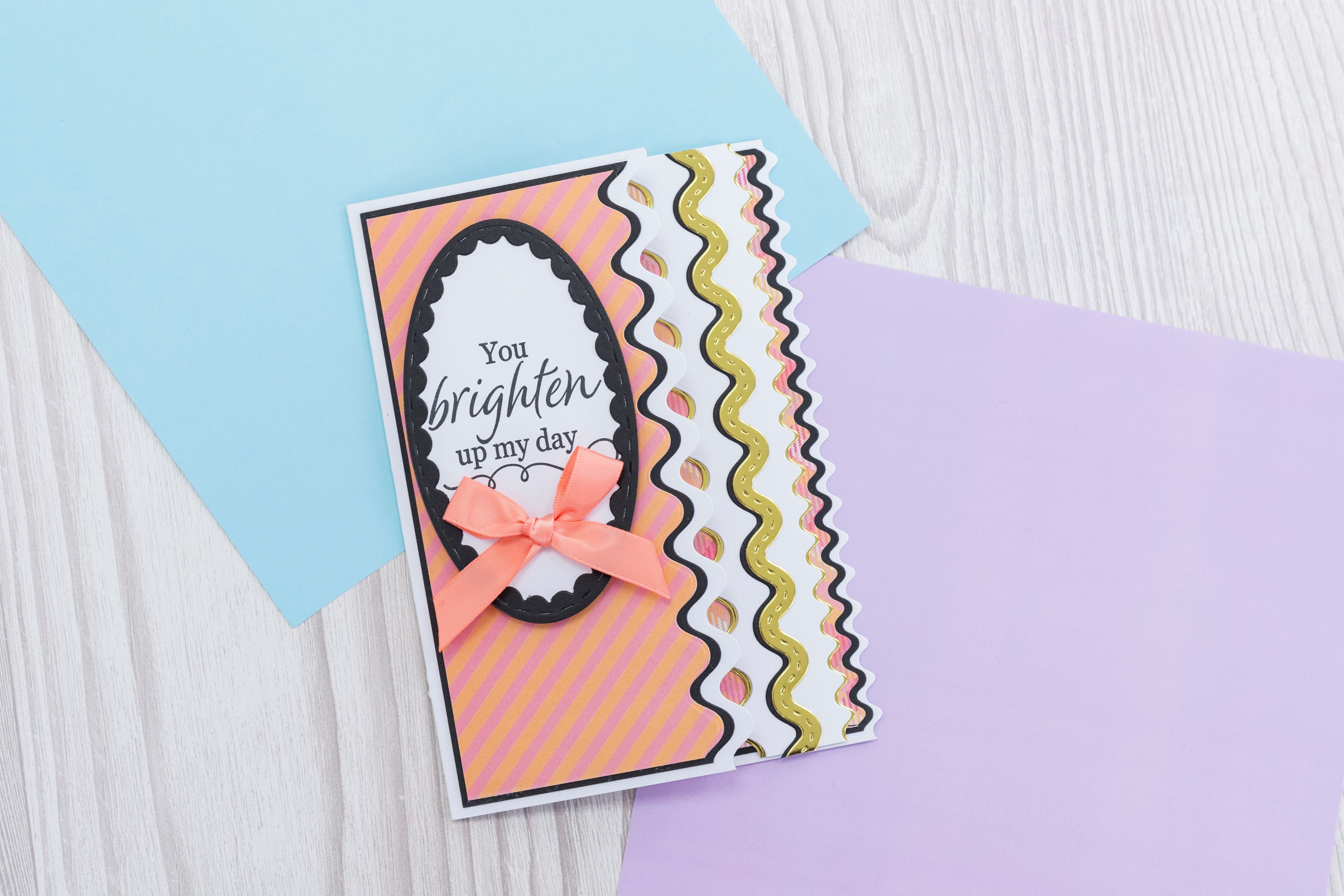 Crafters Companion Metal Die Edgeable - Waves