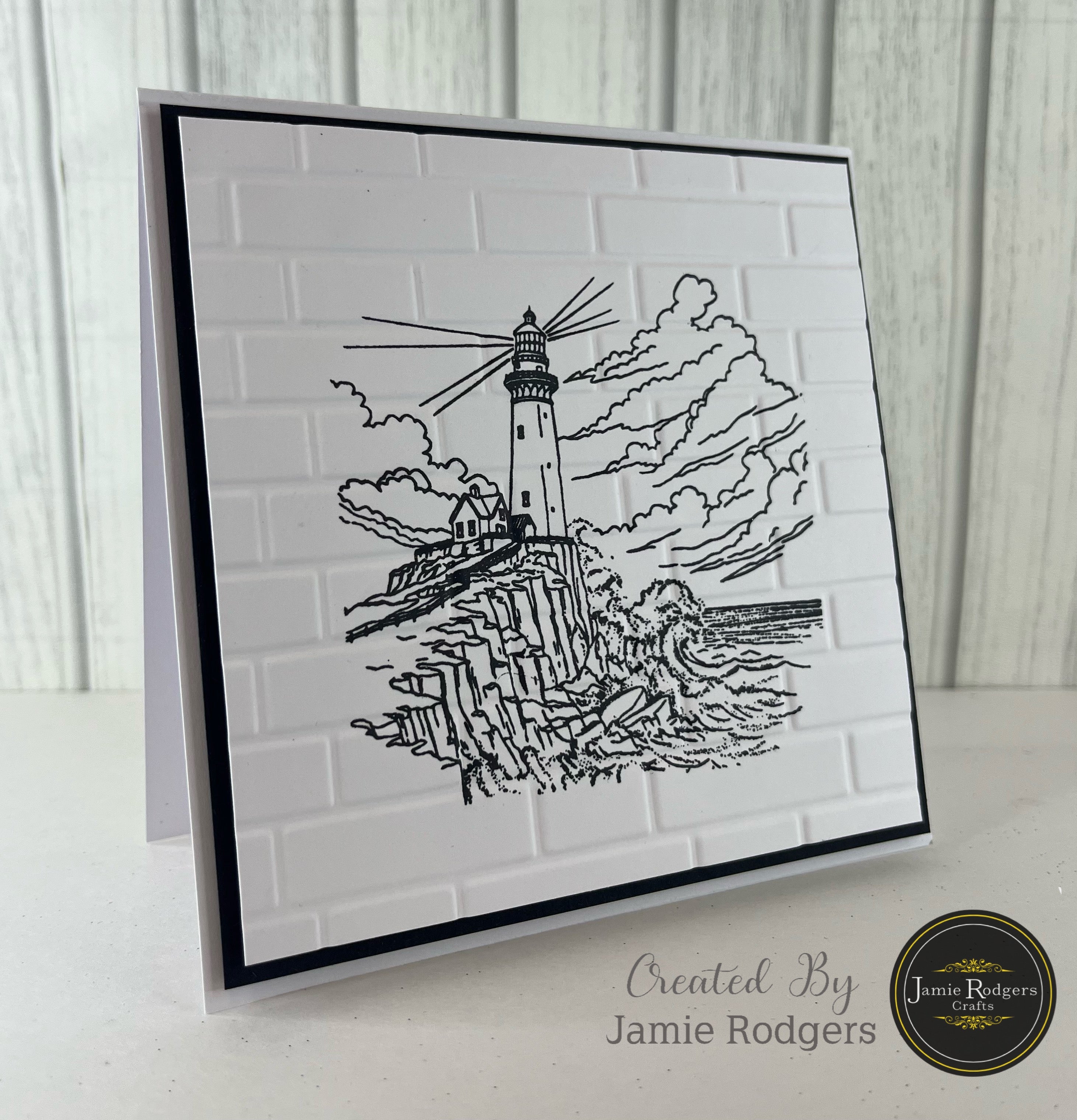 Jamie Rodgers Crafts Lighthouse A6 Clear Stamp Set