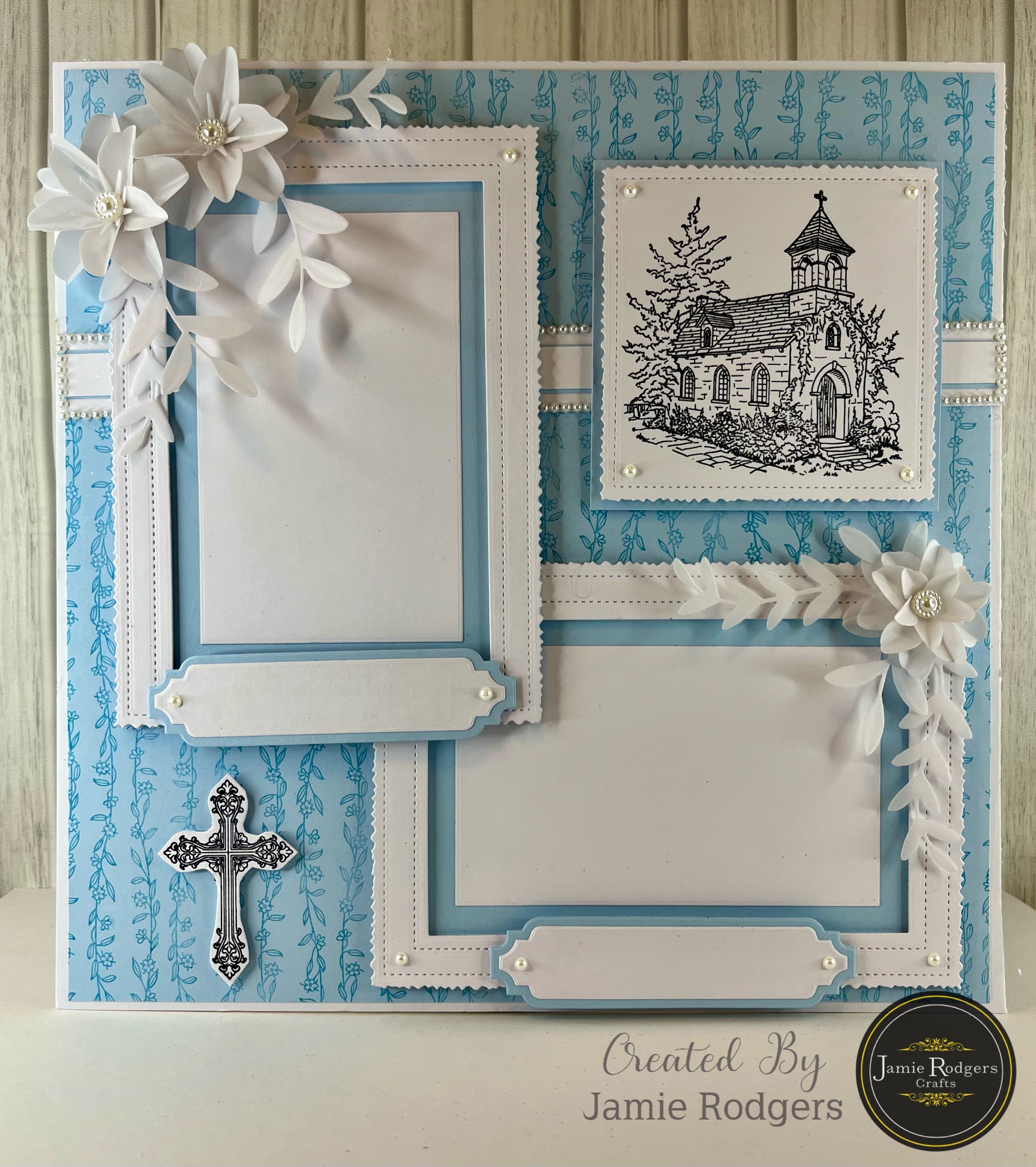 Jamie Rodgers Crafts Church A6 Clear Stamp Set