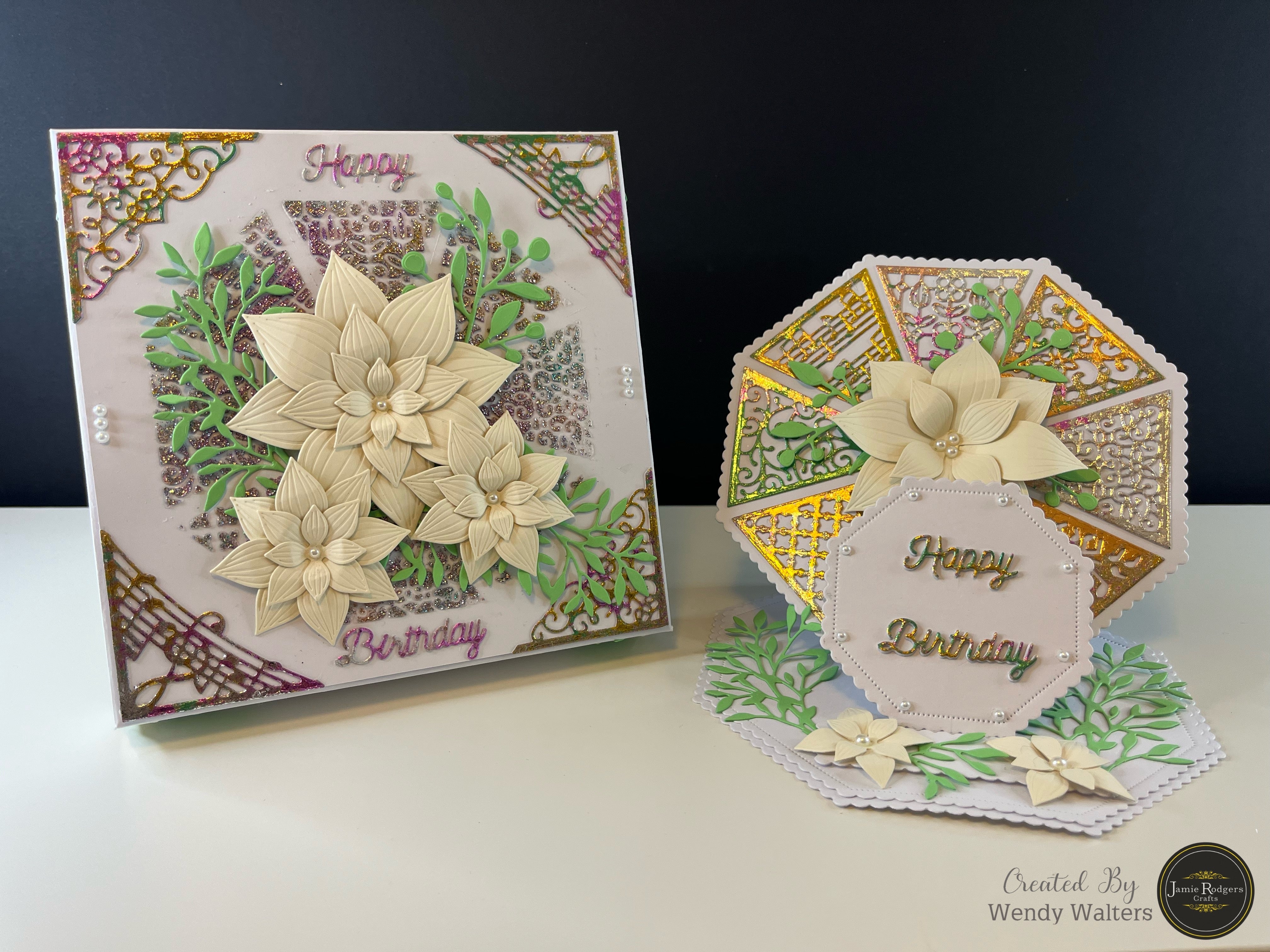 Jamie Rodgers Crafts Octagon Kaleidoscope Segments Stencil