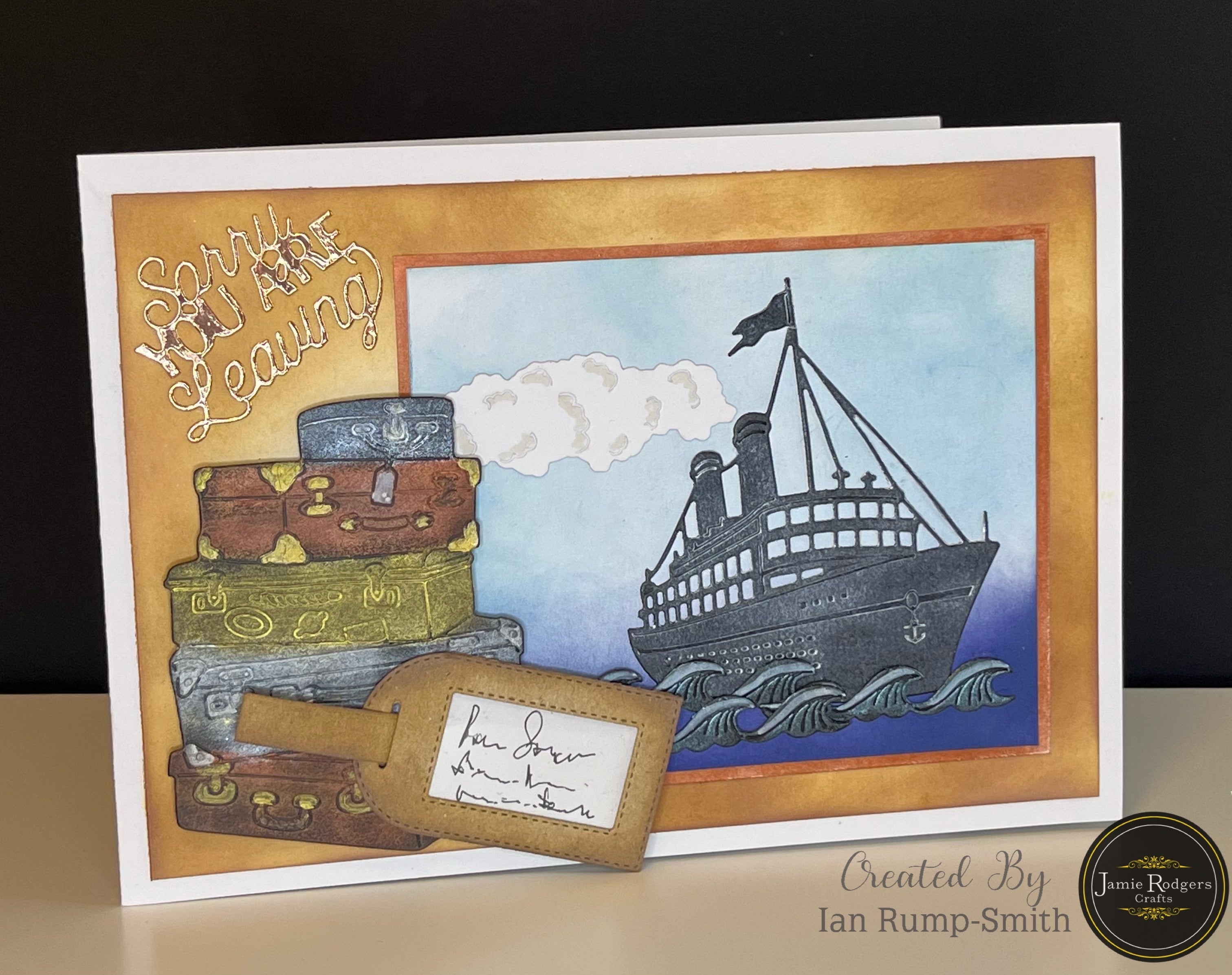 Jamie Rodgers Crafts Ticket and Tag Die Set