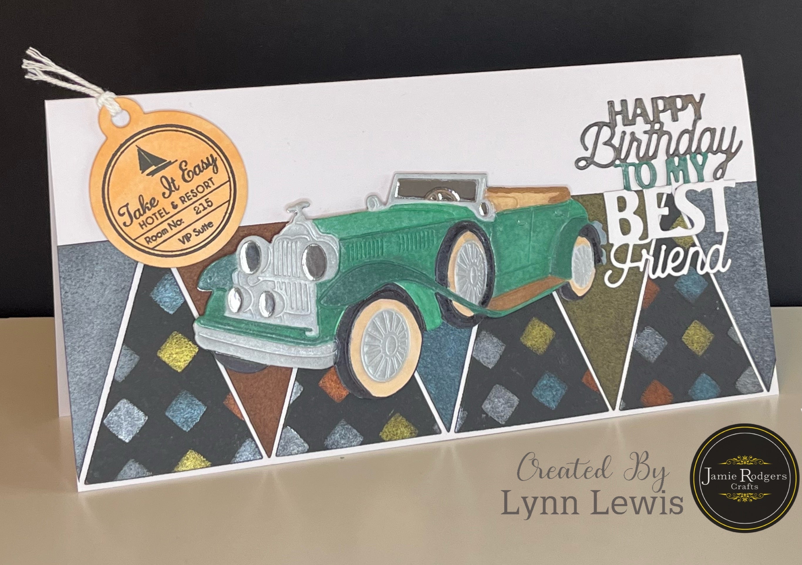 Jamie Rodgers Crafts Happy Birthday To My Best Friend Die Set