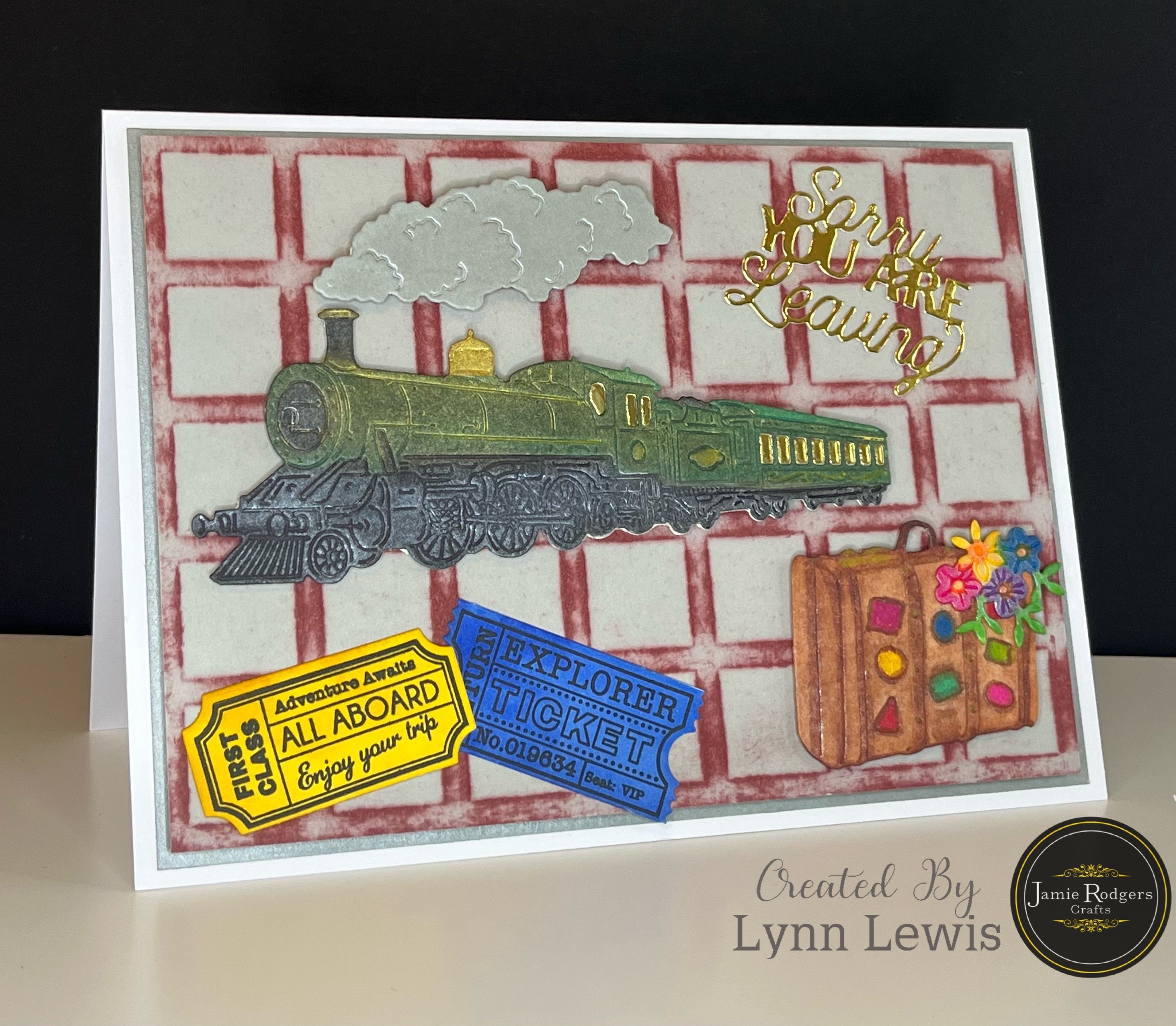 Jamie Rodgers Crafts Sorry You're Leaving Die Set