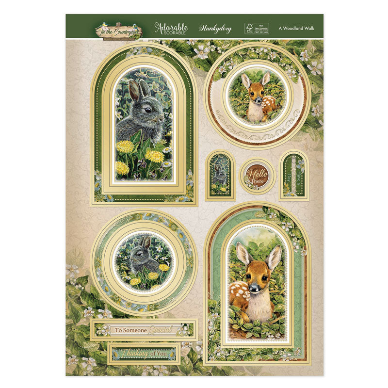 A Woodland Walk Luxury Topper Set