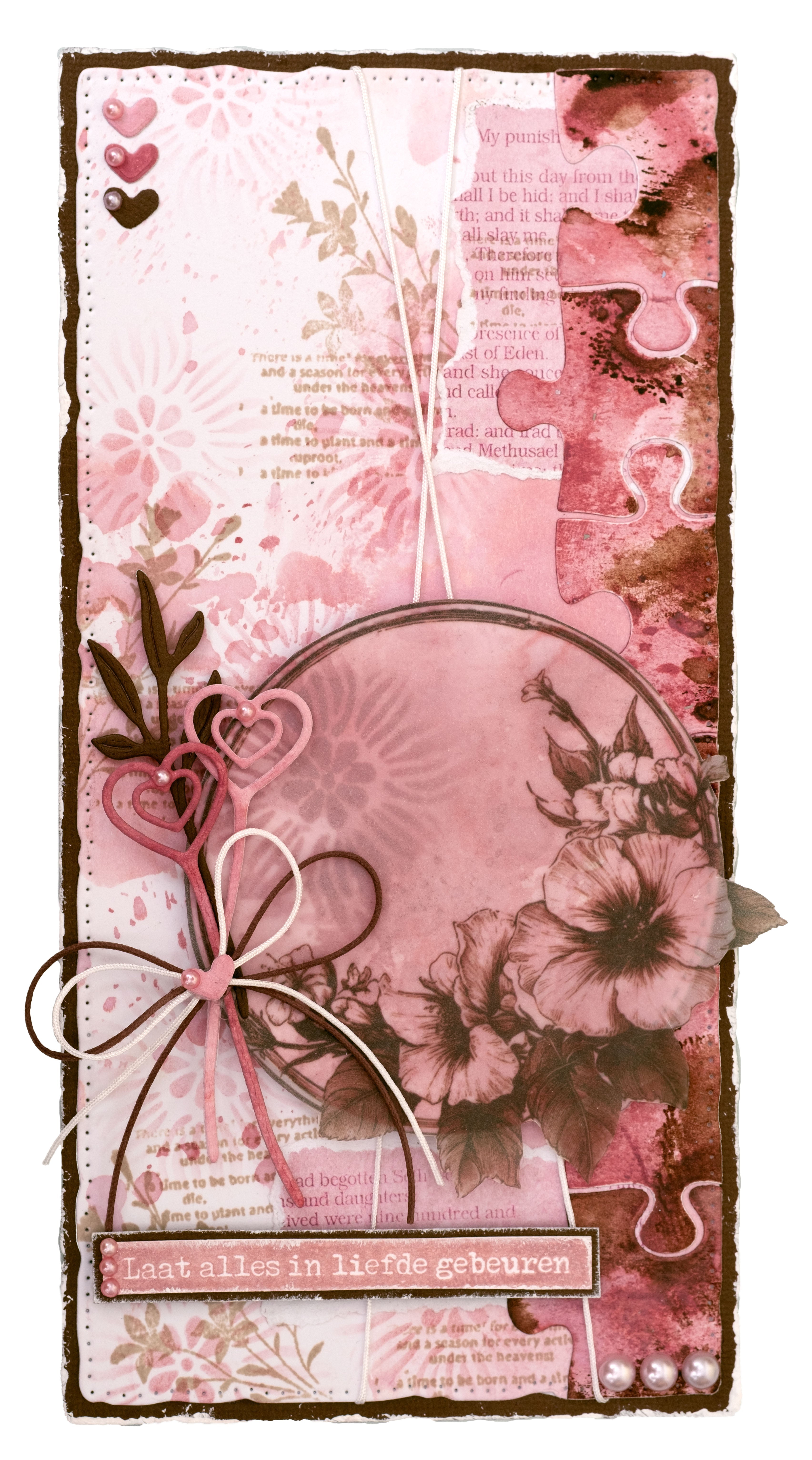 JMA Clear Stamp Hopeful Swirls Growing & Blooming 6 Pieces