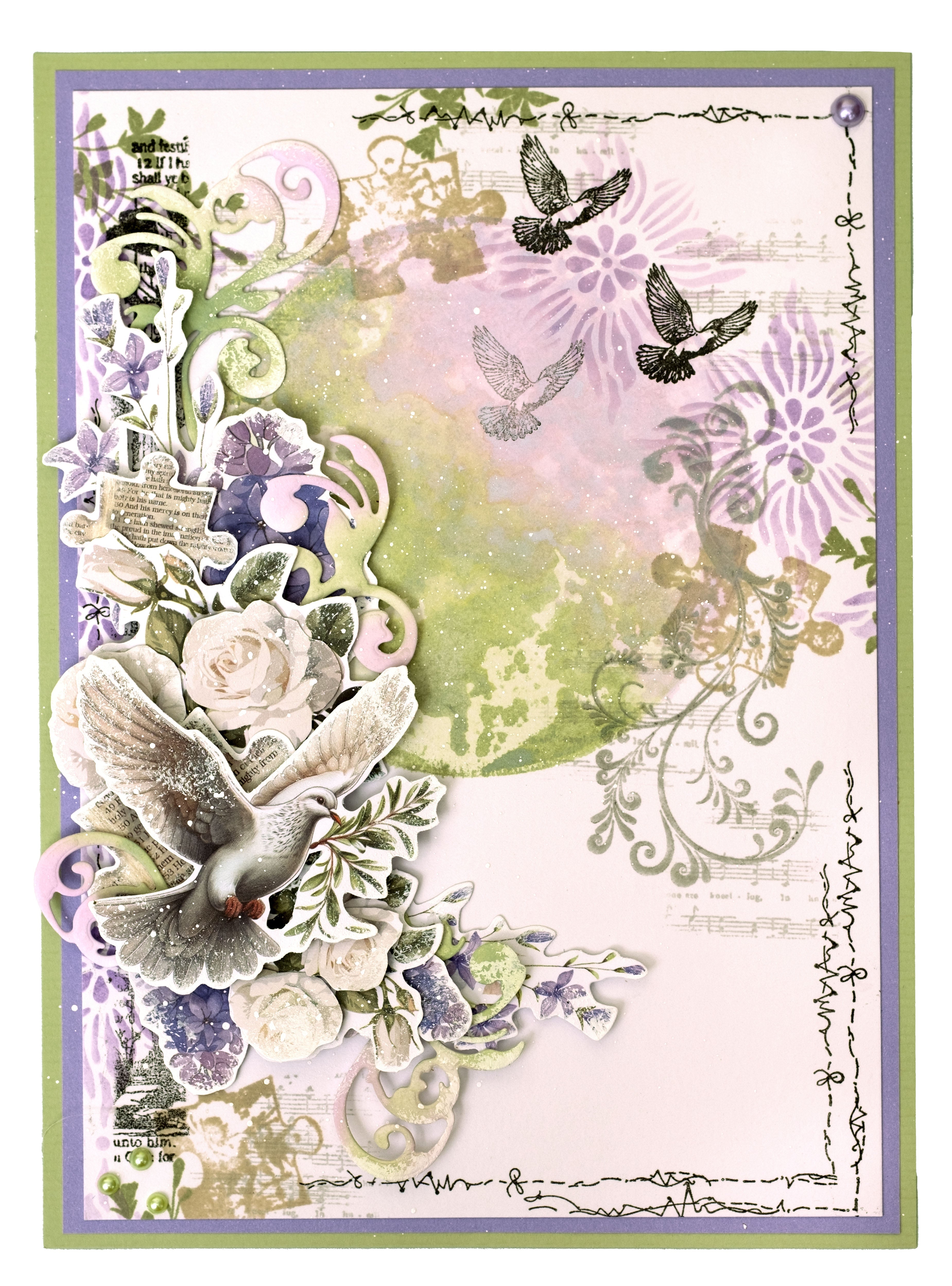 JMA Mask Celestial Flowers Growing & Blooming 1 Pieces