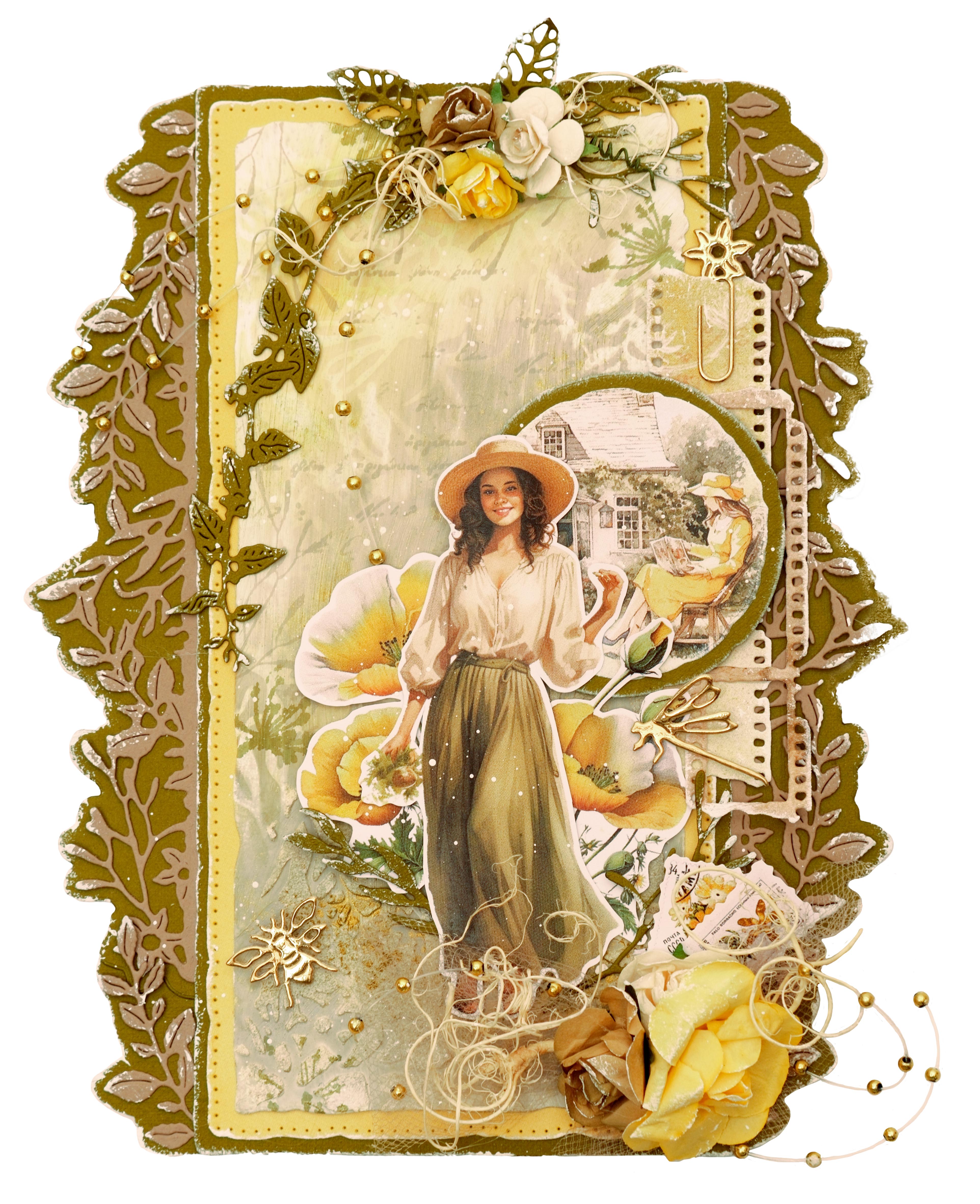 JMA Mixed Paper Pad Vellum, Unicolor & Elements Wild & Free 36 SH