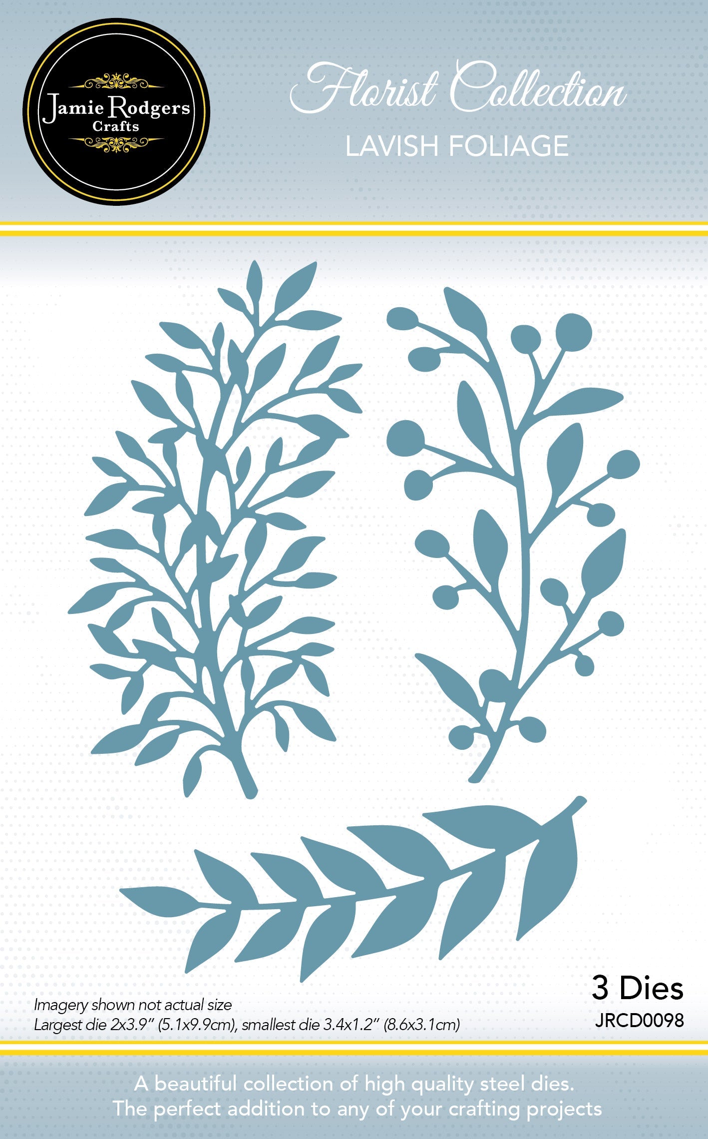 Jamie Rodgers Crafts Lavish Foliage Die Set