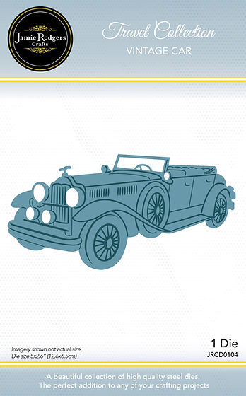 Jamie Rodgers Crafts Vintage Car Die Set