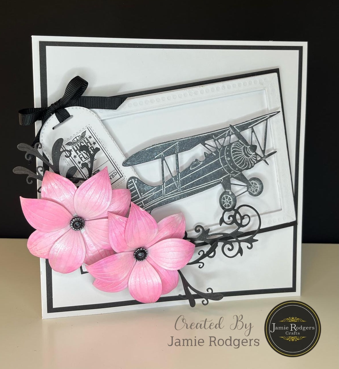 Jamie Rodgers Crafts Biplane Die Set