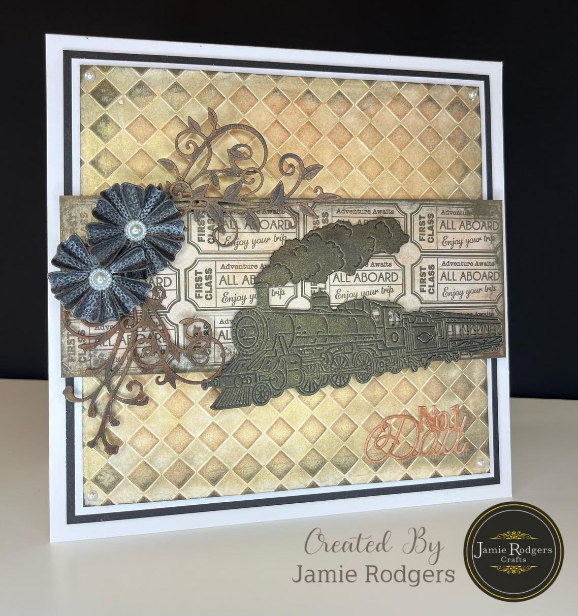 Jamie Rodgers Crafts Steam Train Die Set