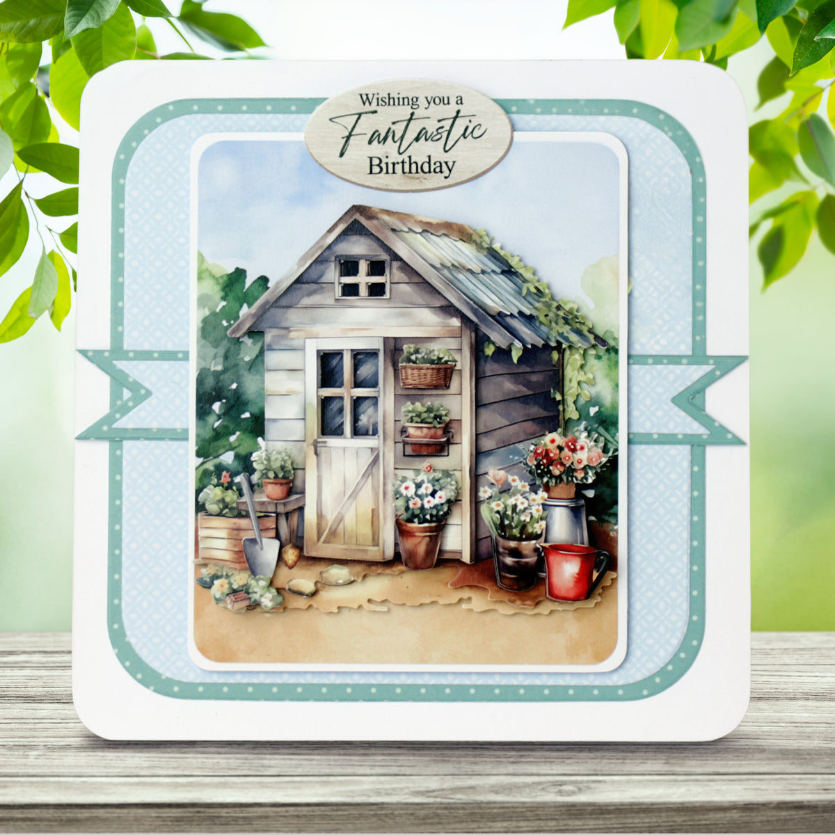 Die Cut Decoupage – Summer Shed (pack of 3)