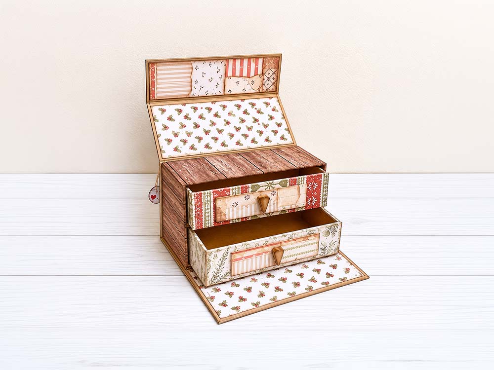 Printed Decorative Die Cuts For Art And Craft - Silent Night