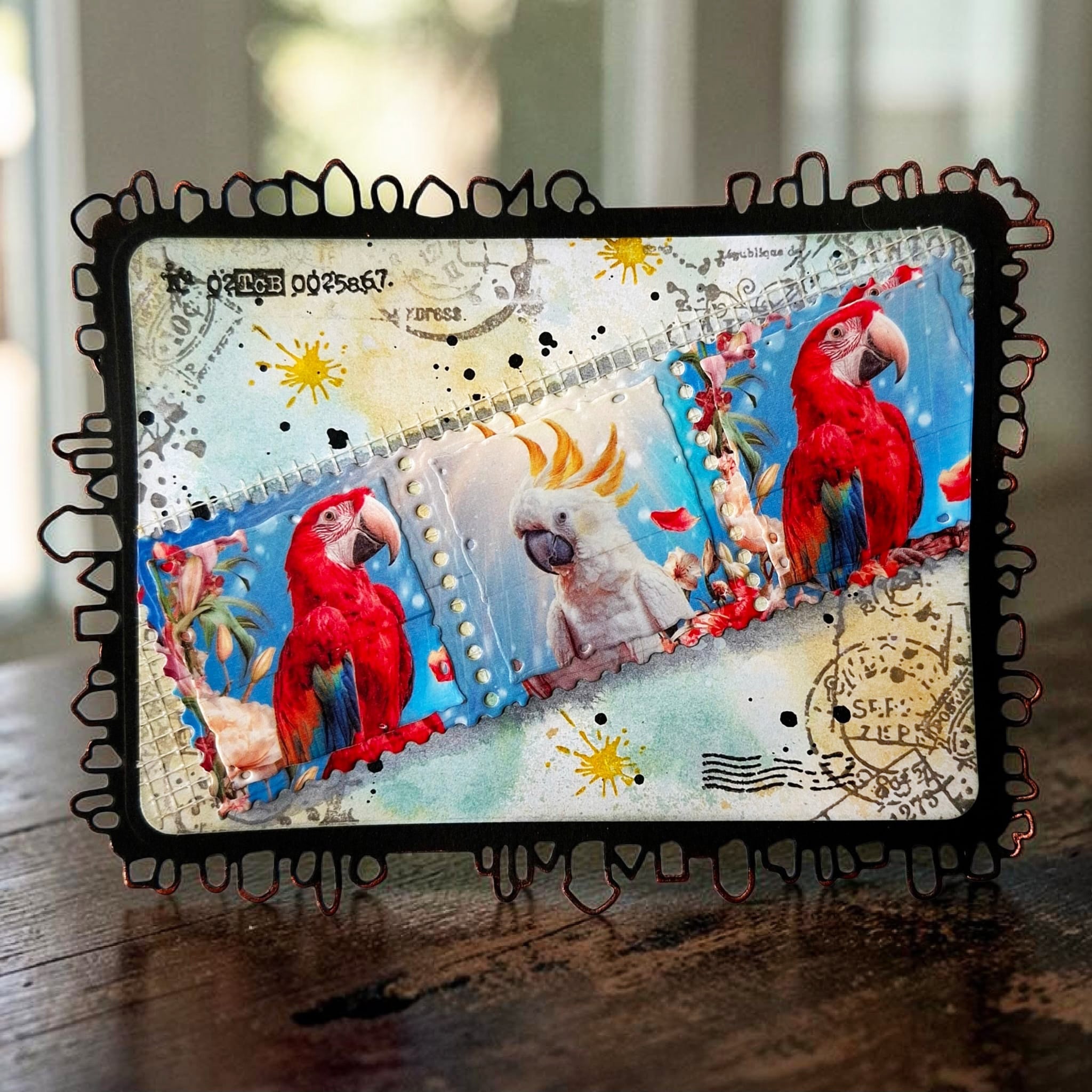 AALL and Create - Layer-It-Up Washi Tape 25mm x 10m - Loving Parrots