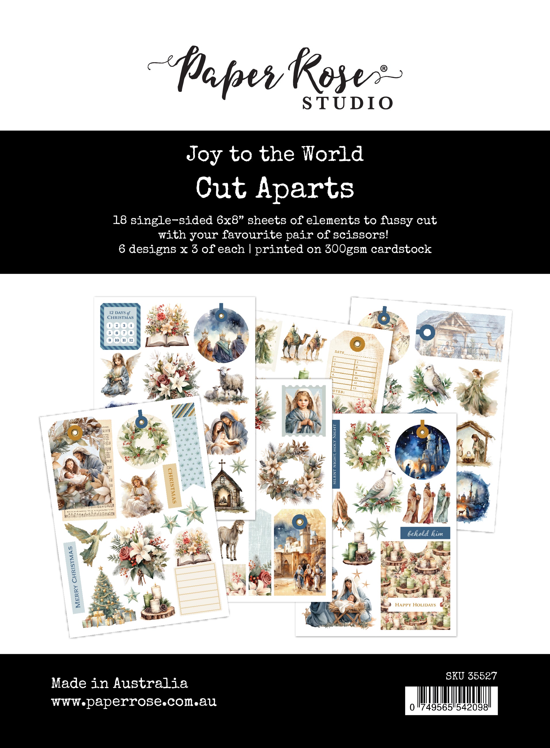 Joy to the World Cut Aparts 35527