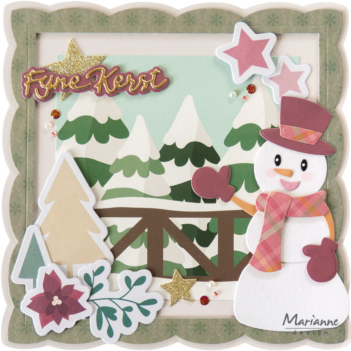 Marianne Design Die-Cuts - Christmas Elements By Marleen