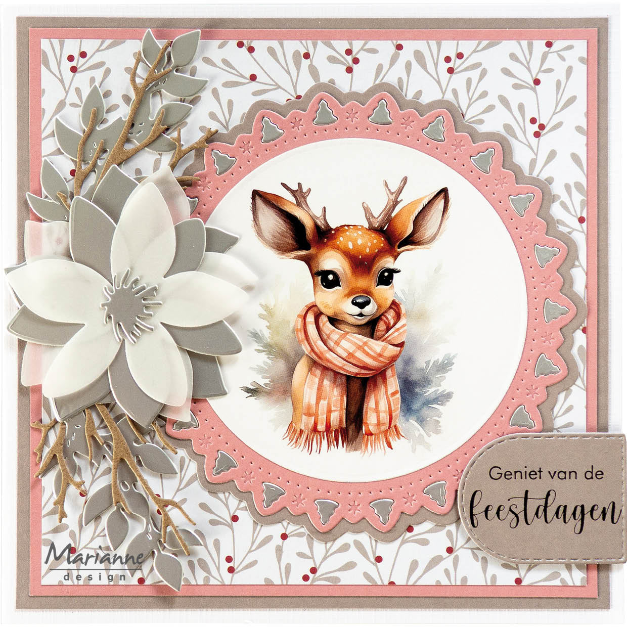 Marianne Design A4 Cutting Sheet - Cosy Critters