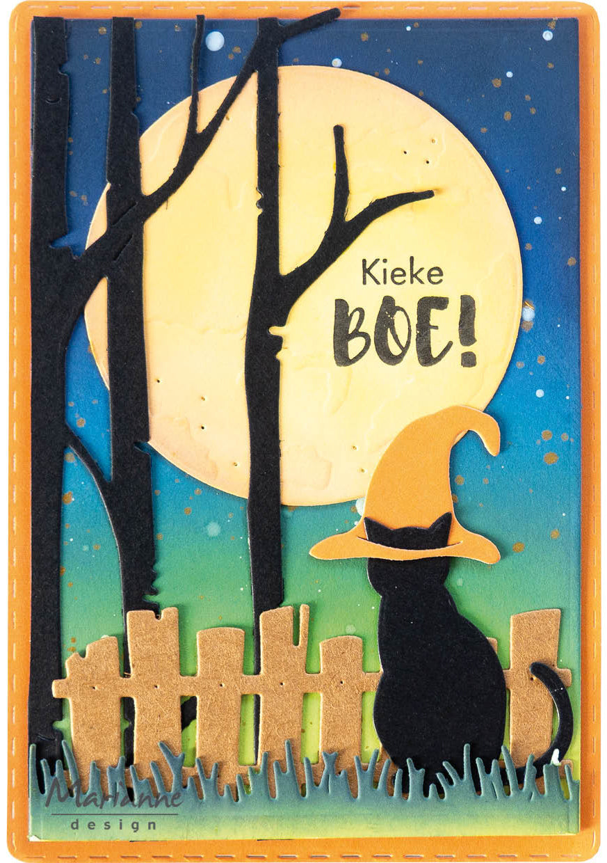 Marianne Design Creatables Die - Witch Hats & Broomstick