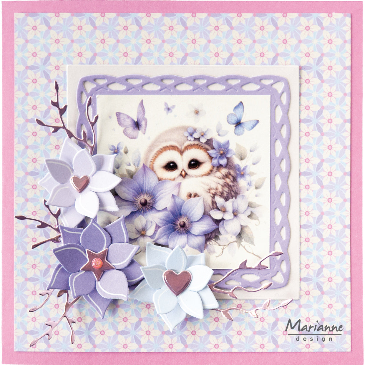 Marianne Design 6x12 Cardstock - Magical Garden