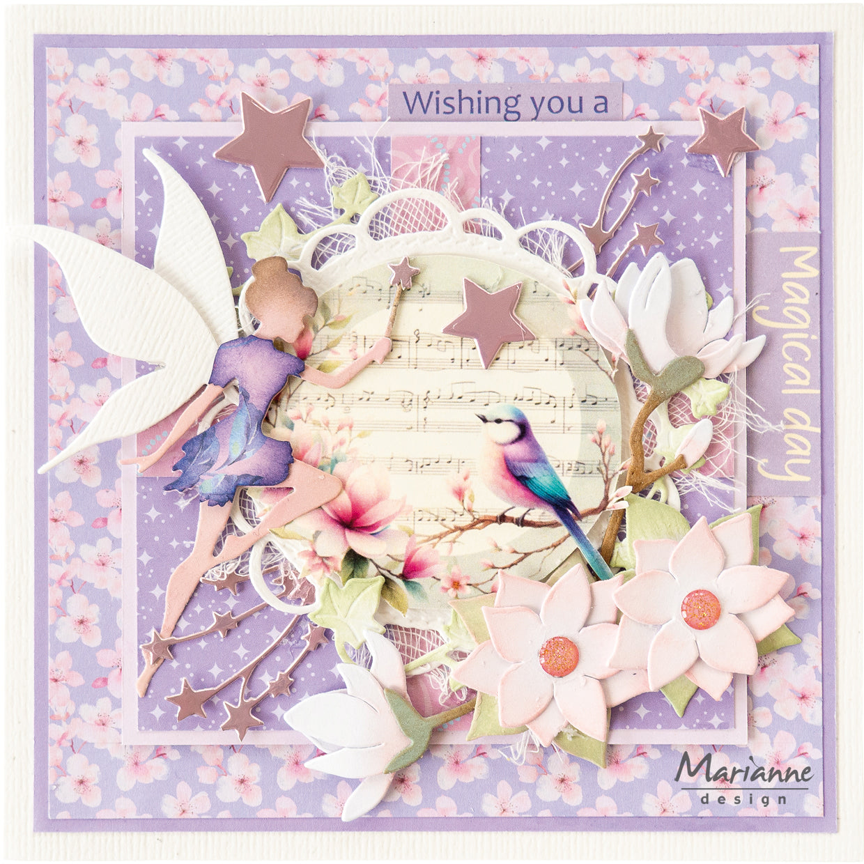Marianne Design A4 Cutting Sheet - Magical Mini's by Fairybells