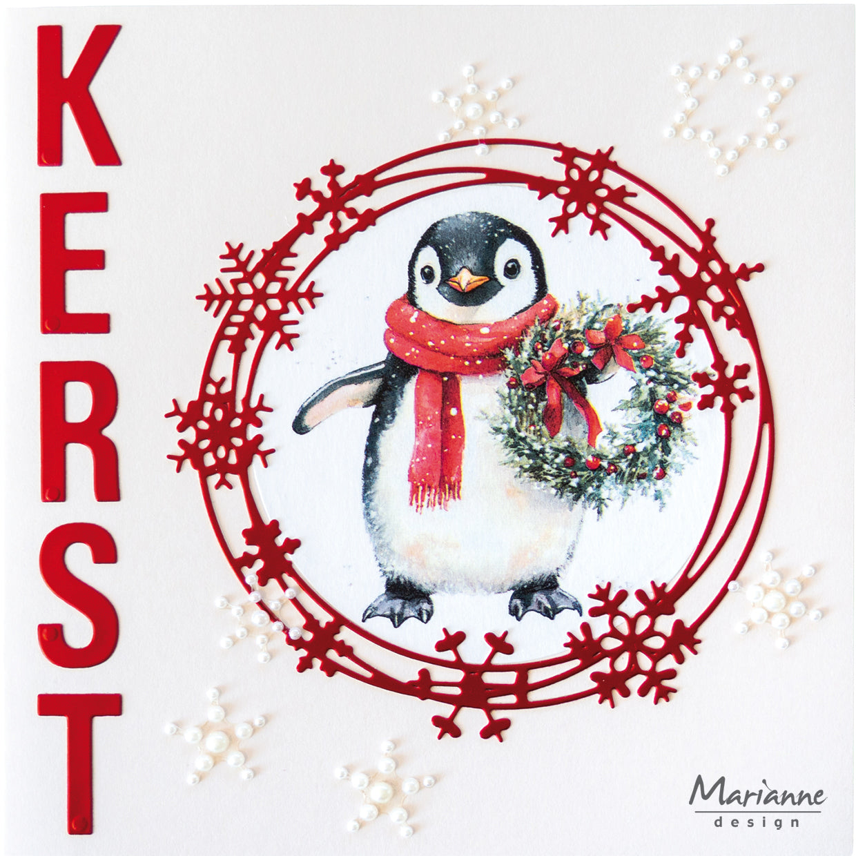 Marianne Design A4 Cutting Sheet - Christmas Animals
