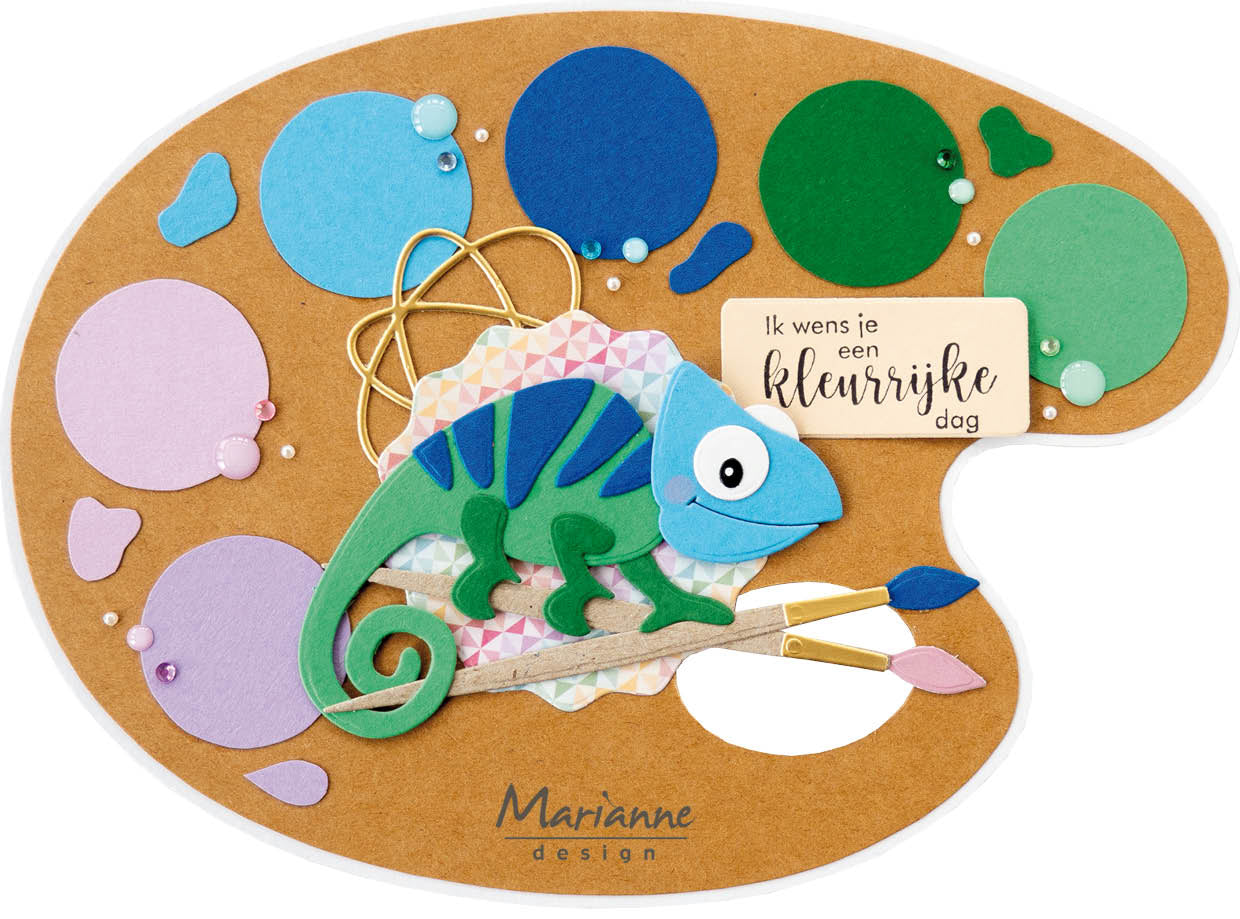 Marianne Design Enamel Dots - Over The Rainbow