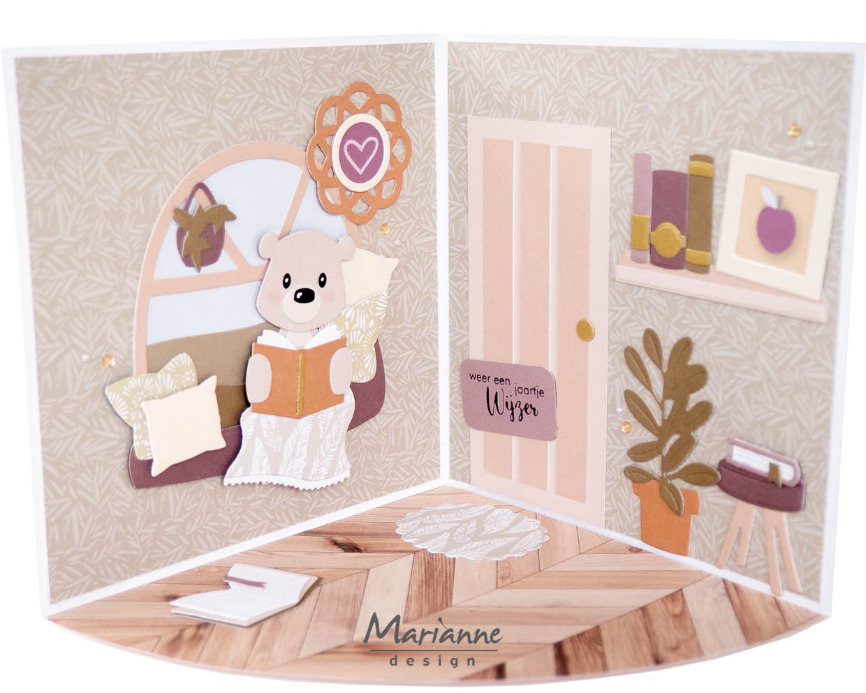 Marianne Design A4 Paper Pad - Earth Tones