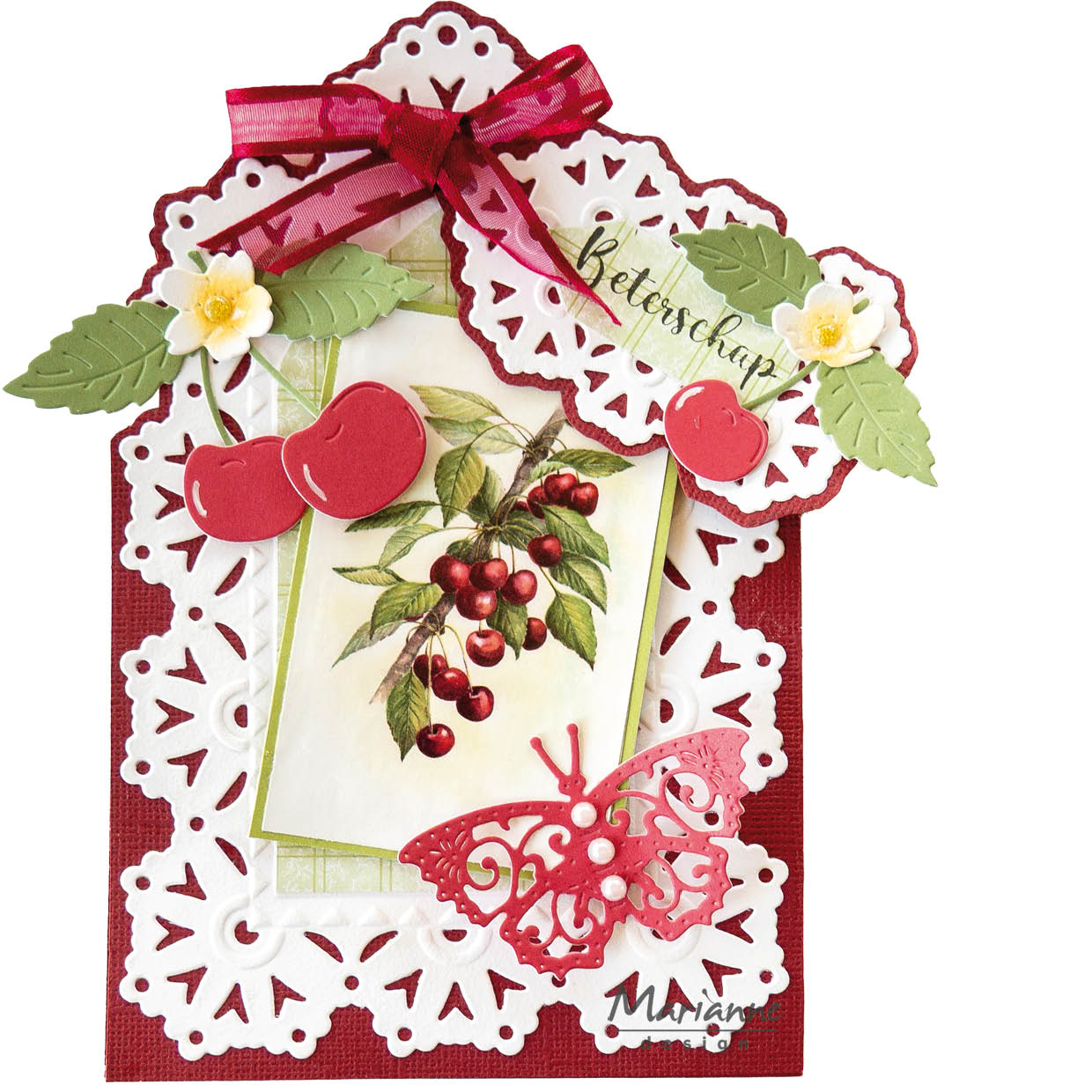 Marianne Design A4 Cutting Sheet - Mattie's Mooiste - Fruit & Flowers