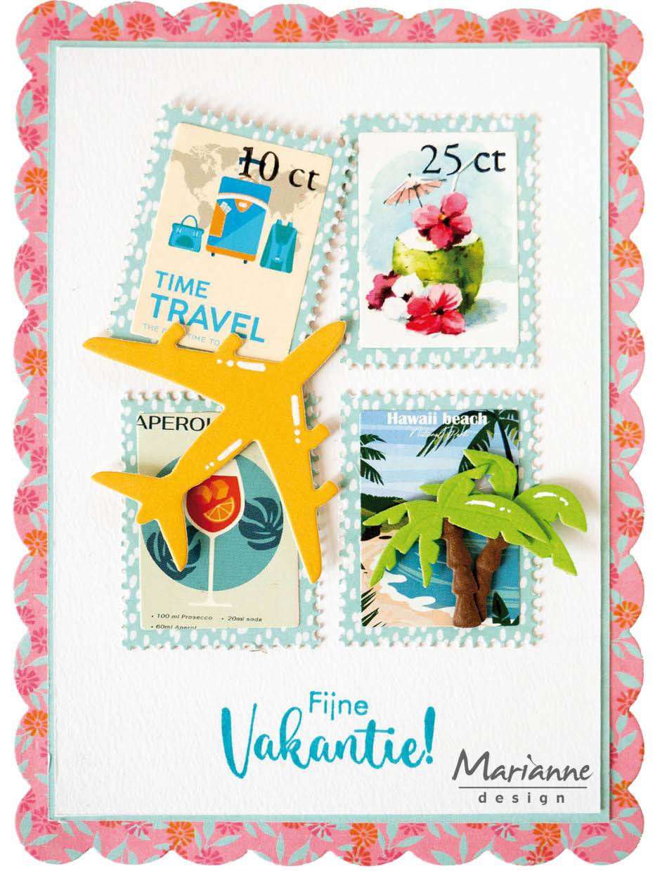 Marianne Design Craftables Die - Travel Essentials