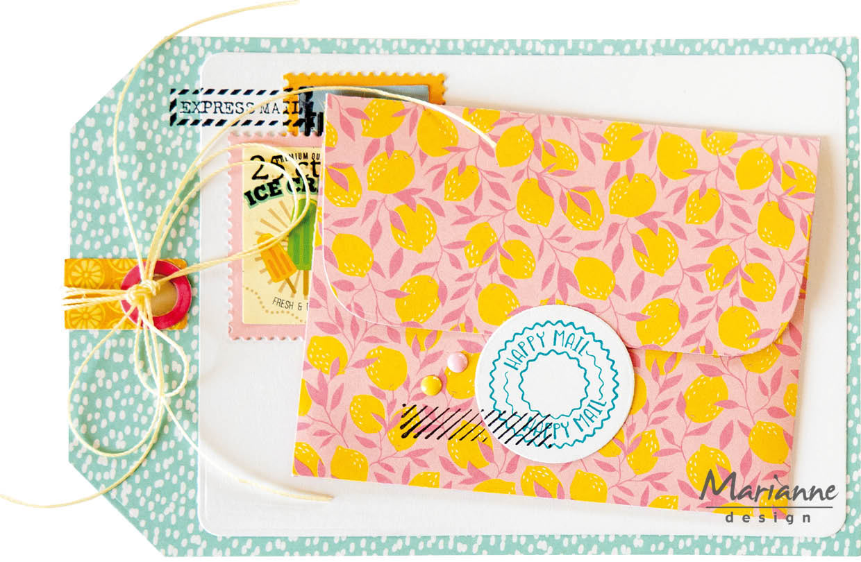 Marianne Design Stamp & Die Set - Postage Stamp