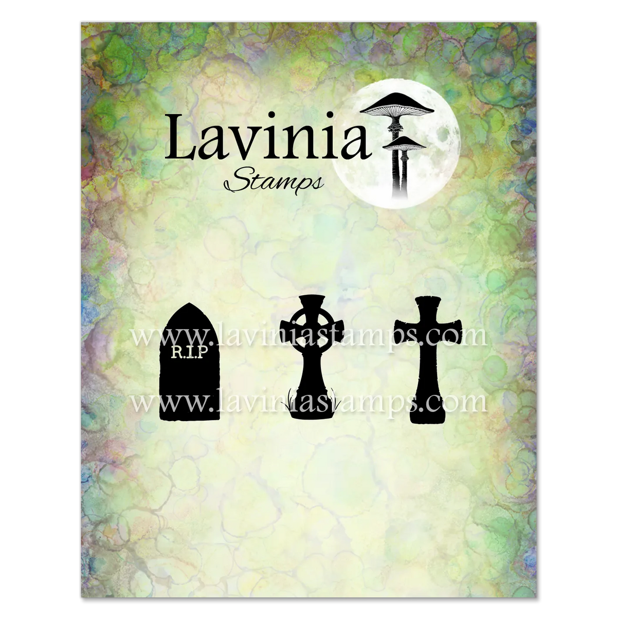 Lavinia Stamps - Gravestones Stamp