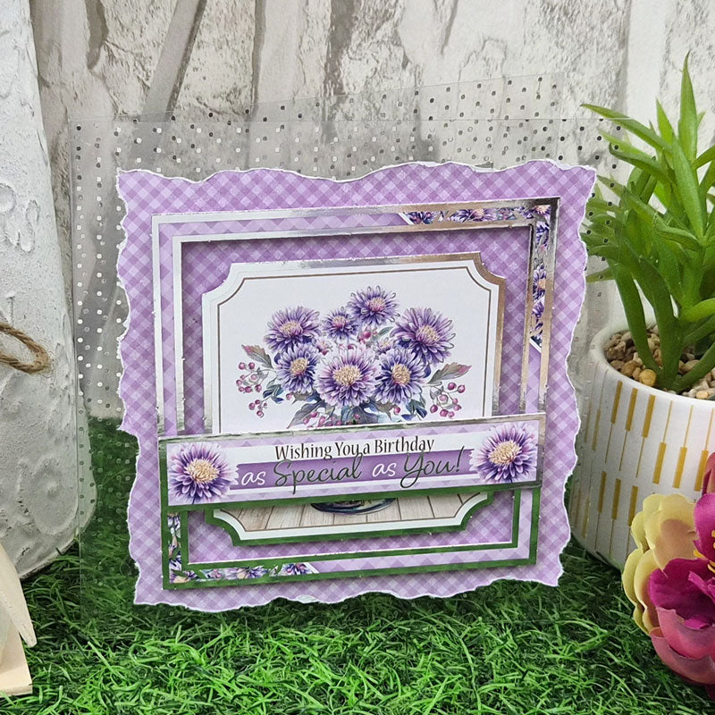 A Year of Flowers Luxury Foiled Acetate