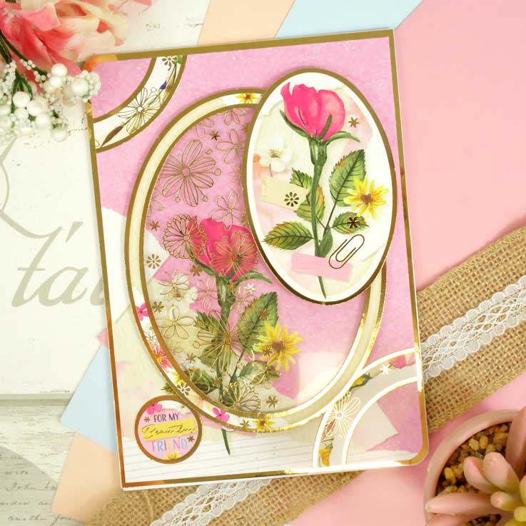 Pressed Petals Luxury Foiled Acetate