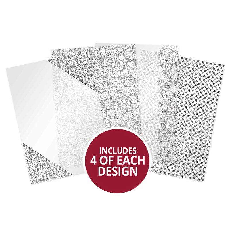 Stained Glass Wonderful Wildlife Luxury Foiled Acetate