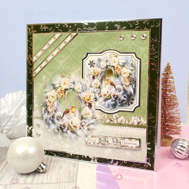 Frosted Dreams Luxury Foiled Cardstock